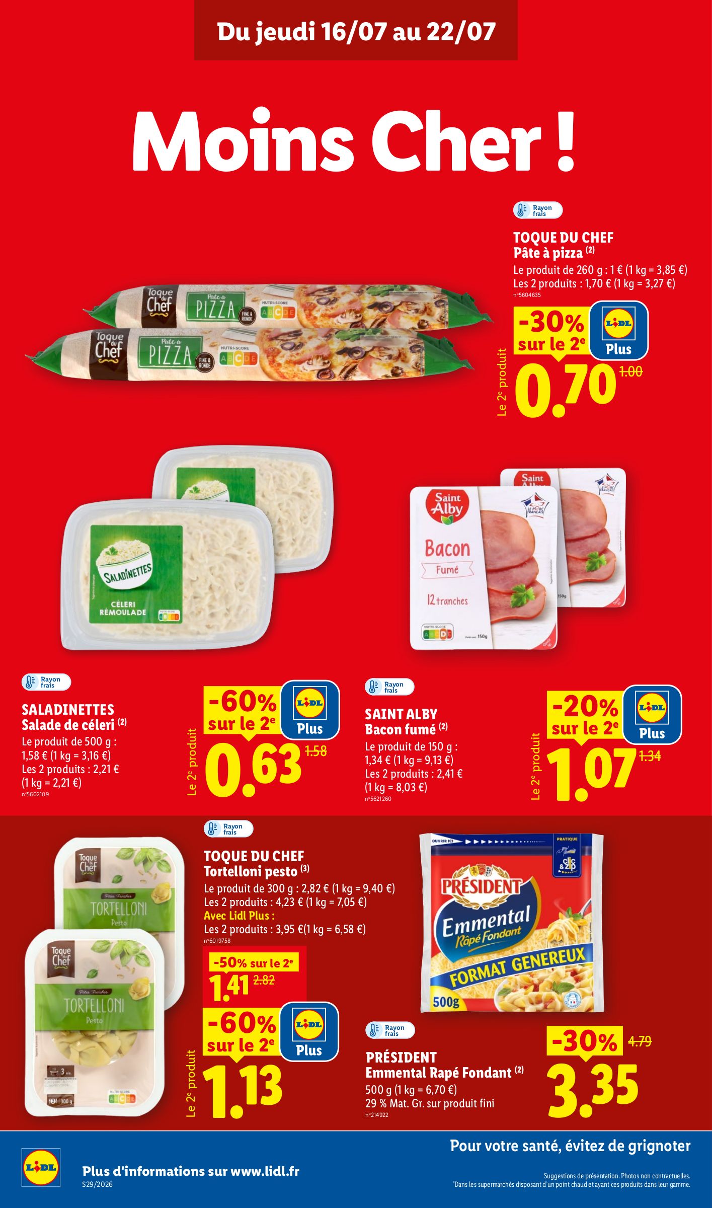 lidl - Flyer Lidl pour la semaine prochaine du de jeudi 16/07/2026 au du mercredi 22/07/2026 - page: 10