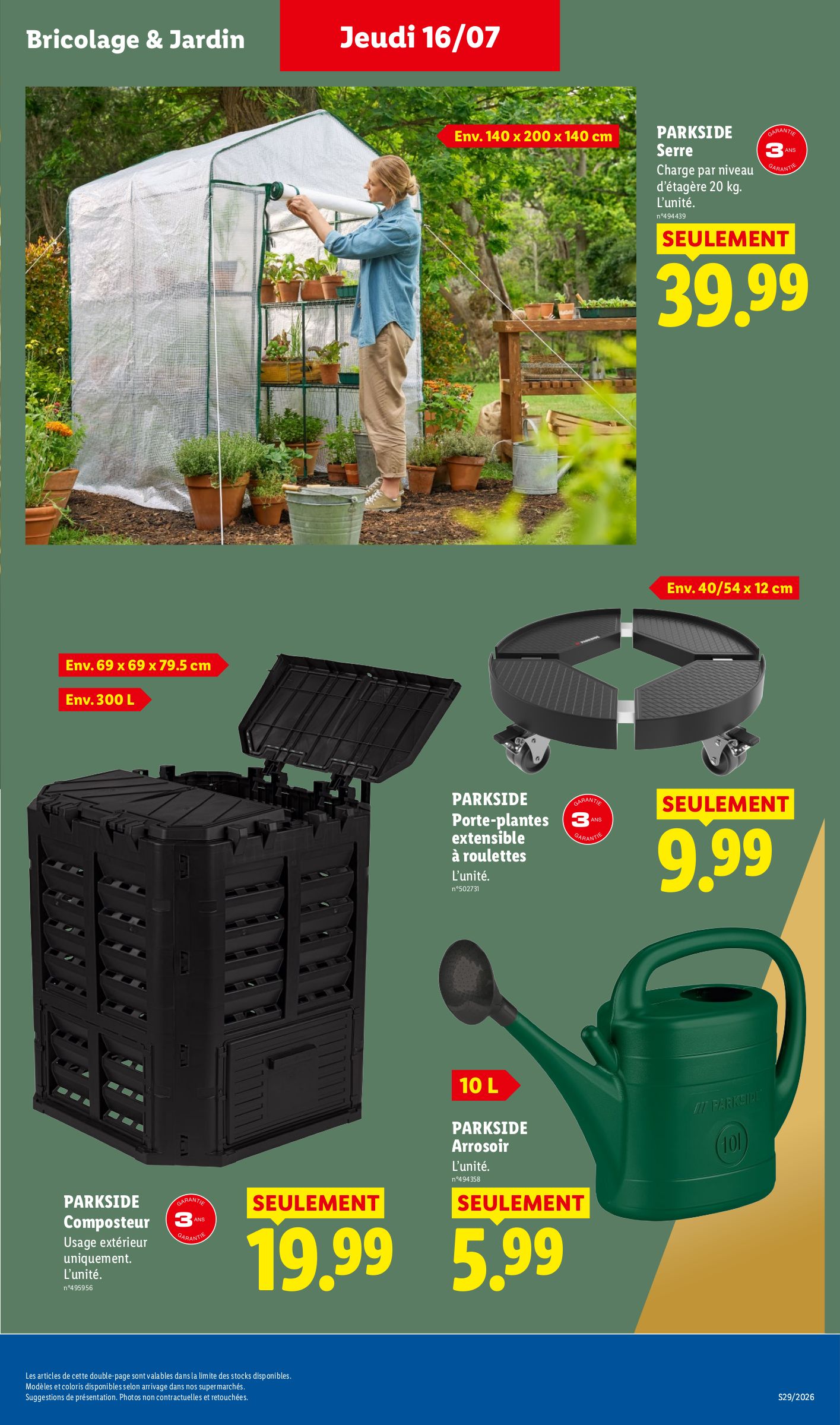 lidl - Flyer Lidl pour la semaine prochaine du de jeudi 16/07/2026 au du mercredi 22/07/2026 - page: 33