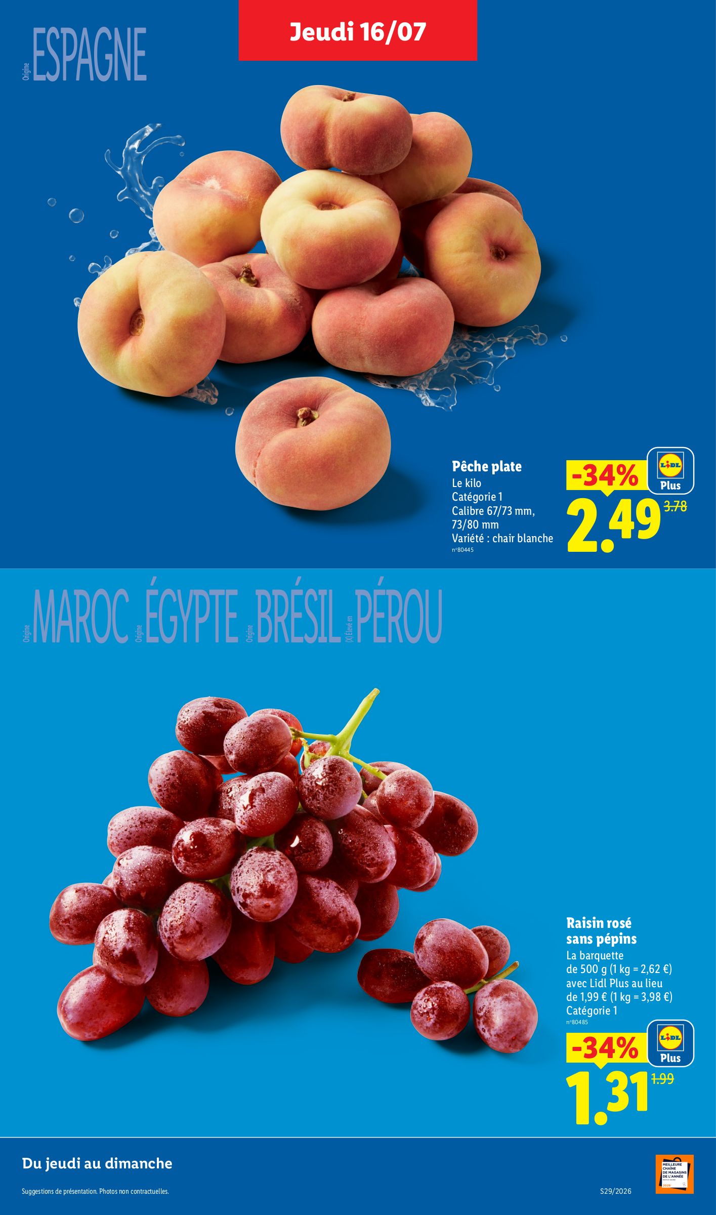 lidl - Flyer Lidl pour la semaine prochaine du de jeudi 16/07/2026 au du mercredi 22/07/2026 - page: 5