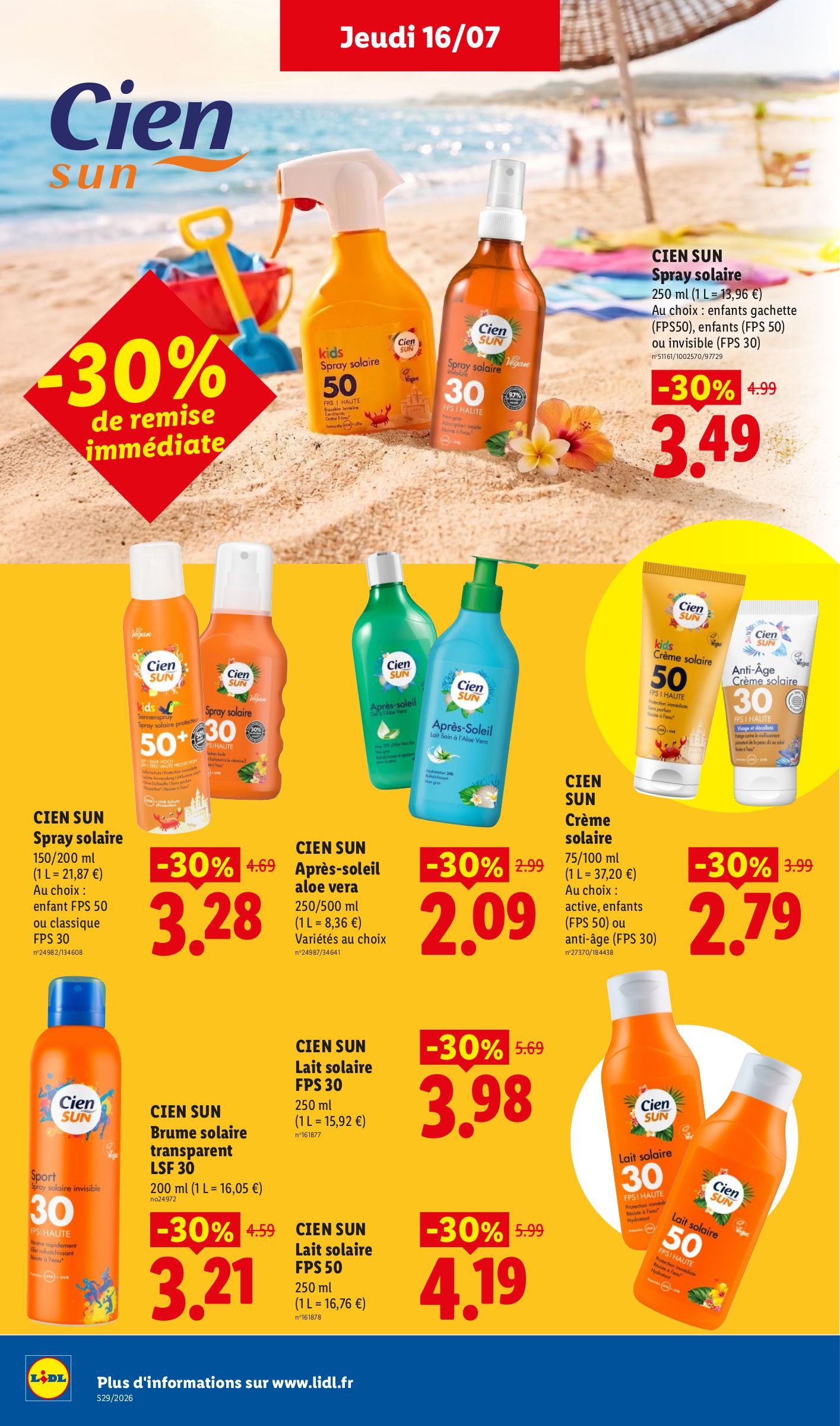 lidl - Flyer Lidl pour la semaine prochaine du de jeudi 16/07/2026 au du mercredi 22/07/2026 - page: 24