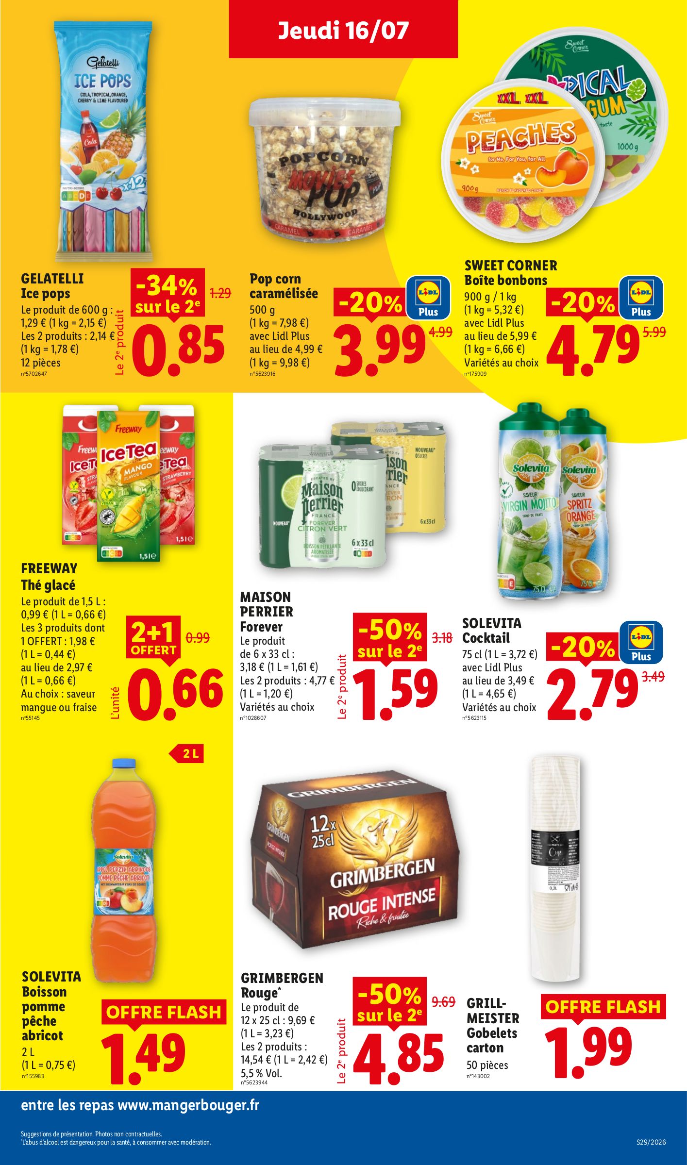 lidl - Flyer Lidl pour la semaine prochaine du de jeudi 16/07/2026 au du mercredi 22/07/2026 - page: 23