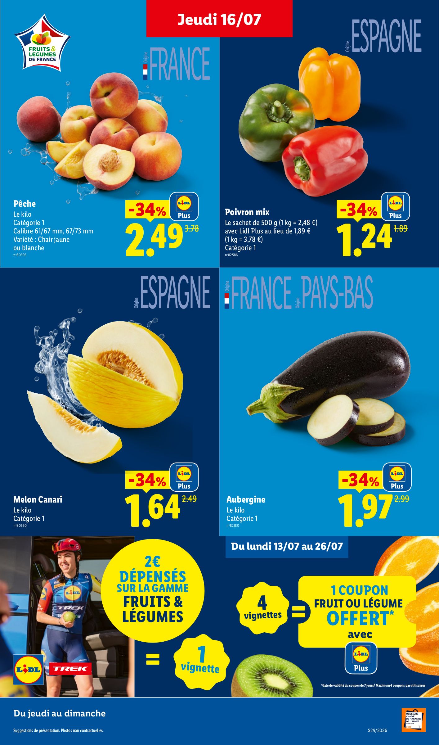 lidl - Flyer Lidl pour la semaine prochaine du de jeudi 16/07/2026 au du mercredi 22/07/2026 - page: 3