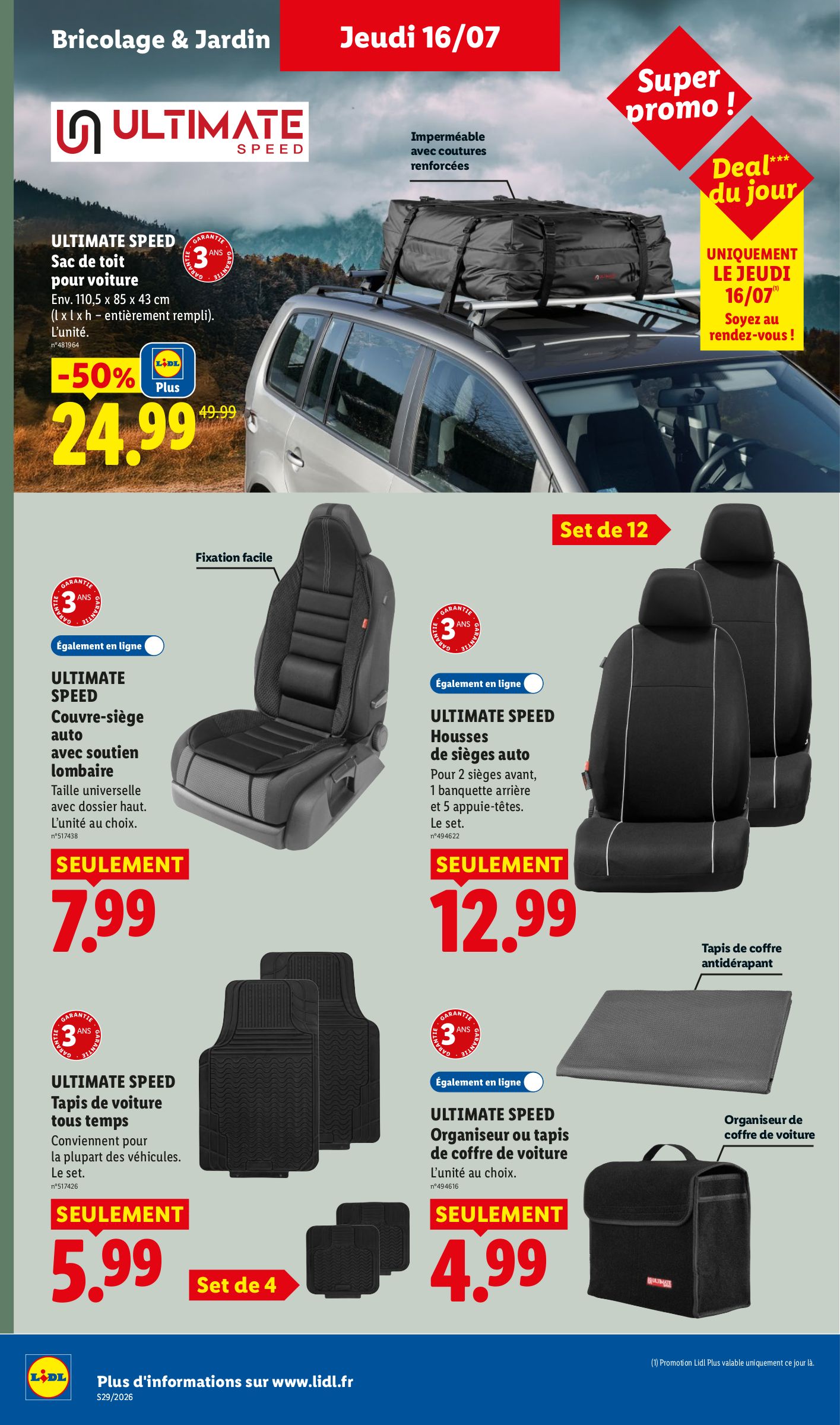 lidl - Flyer Lidl pour la semaine prochaine du de jeudi 16/07/2026 au du mercredi 22/07/2026 - page: 36
