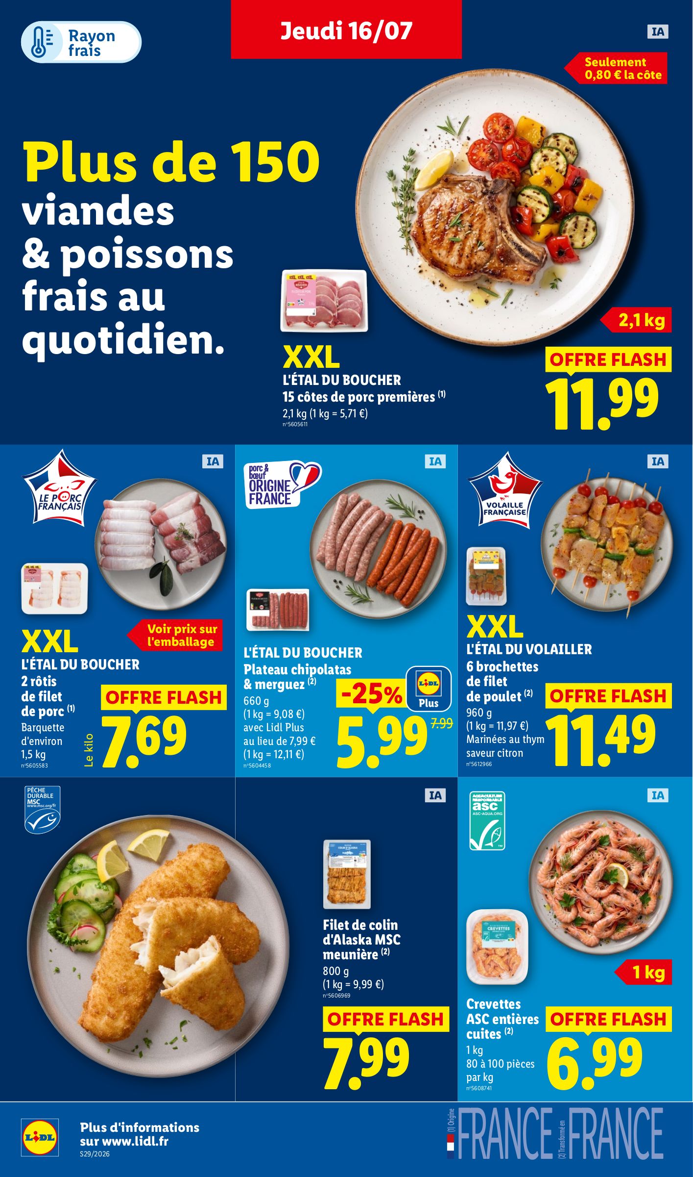 lidl - Flyer Lidl pour la semaine prochaine du de jeudi 16/07/2026 au du mercredi 22/07/2026 - page: 6