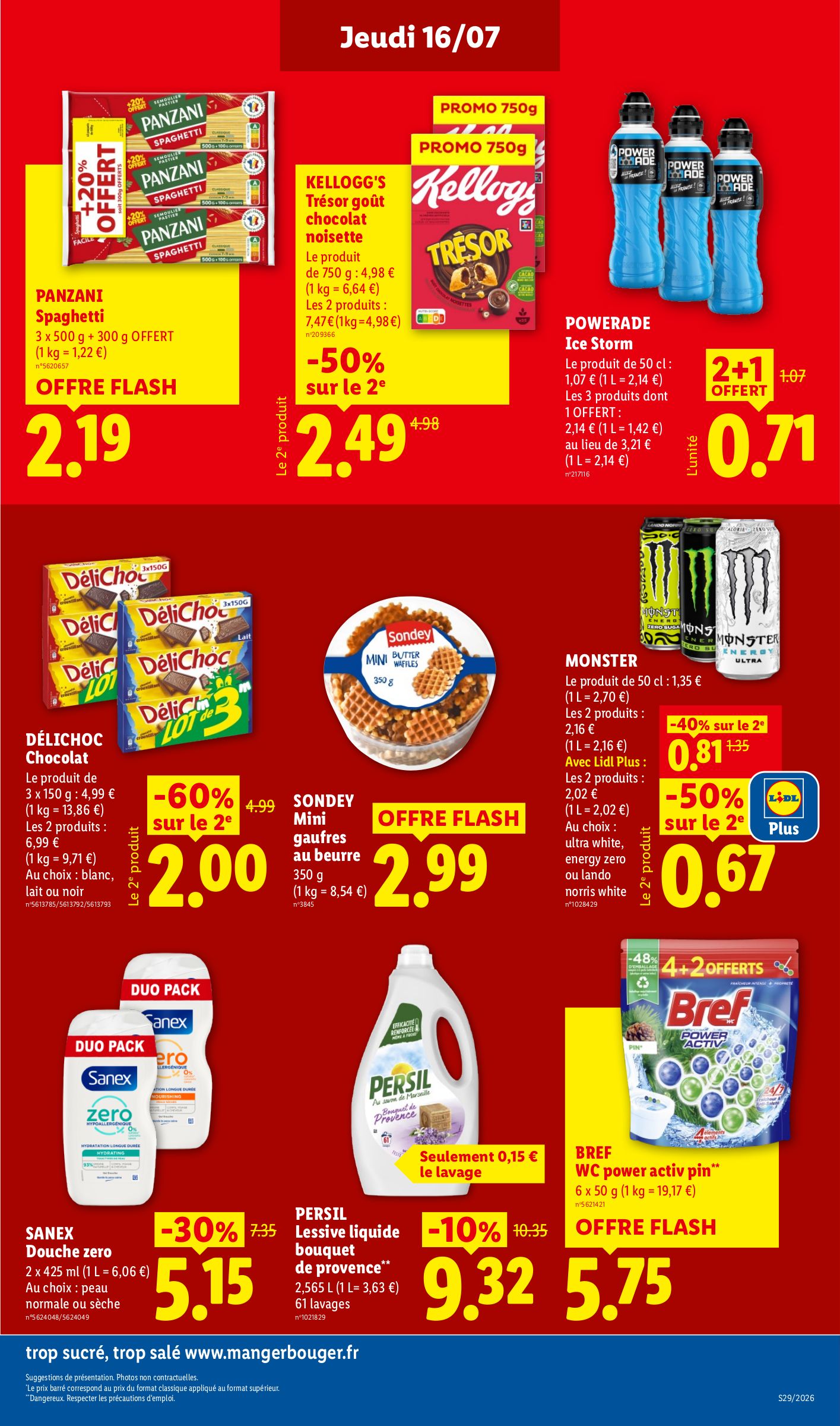 lidl - Flyer Lidl pour la semaine prochaine du de jeudi 16/07/2026 au du mercredi 22/07/2026 - page: 15