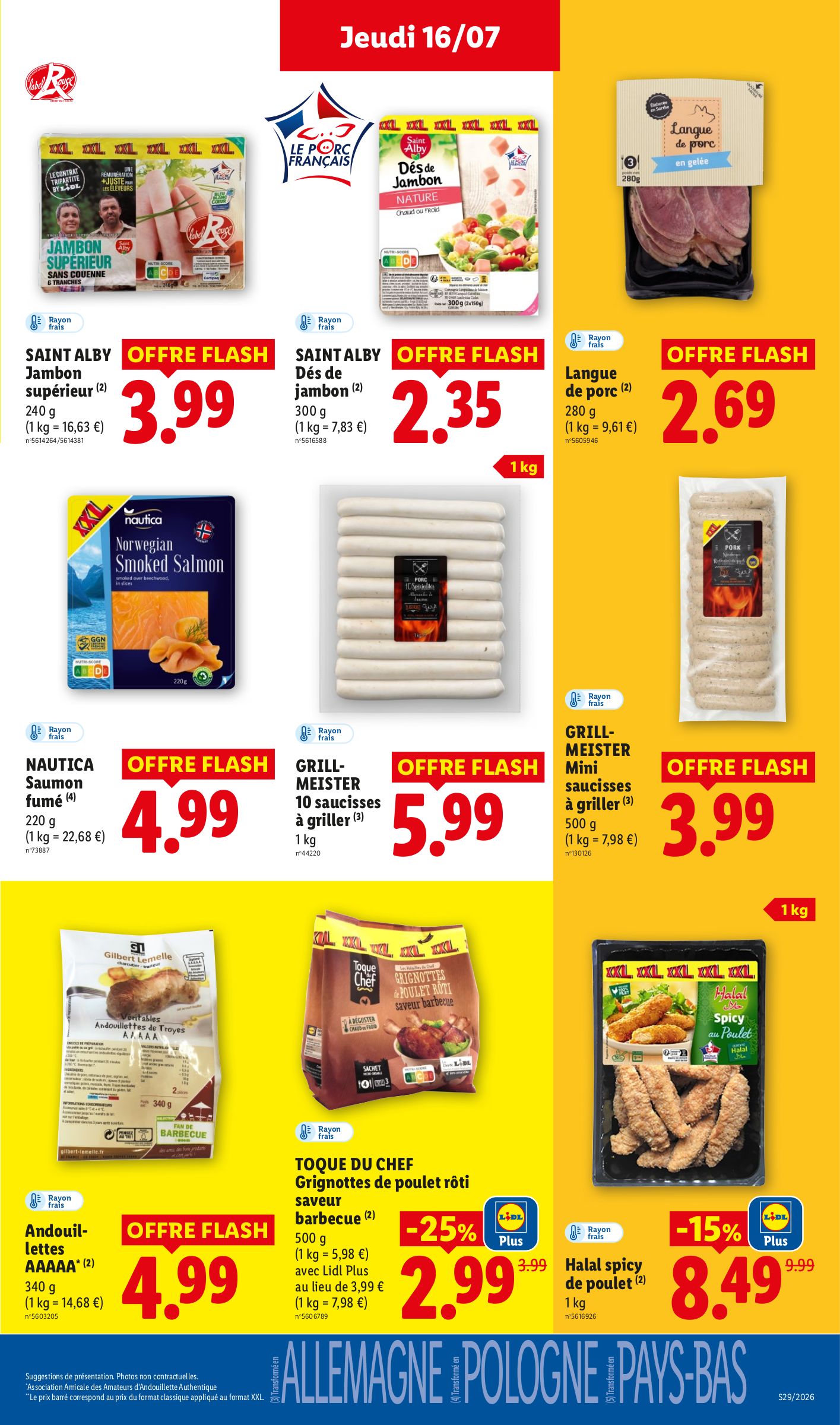 lidl - Flyer Lidl pour la semaine prochaine du de jeudi 16/07/2026 au du mercredi 22/07/2026 - page: 21
