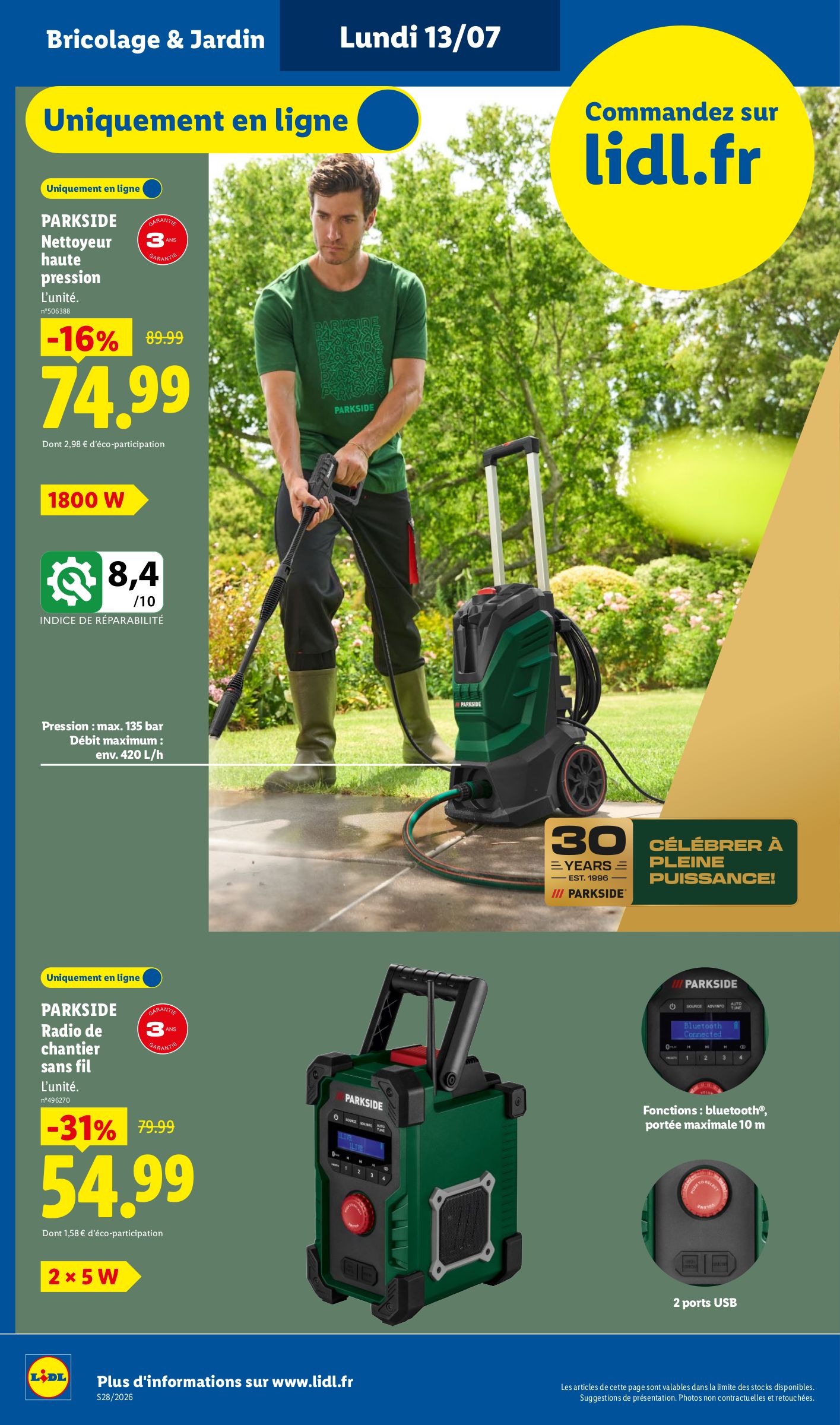 lidl - Current Lidl - Exclus Web leaflet valid from du lundi 13/07/2026 to de jeudi 16/07/2026 - page: 4