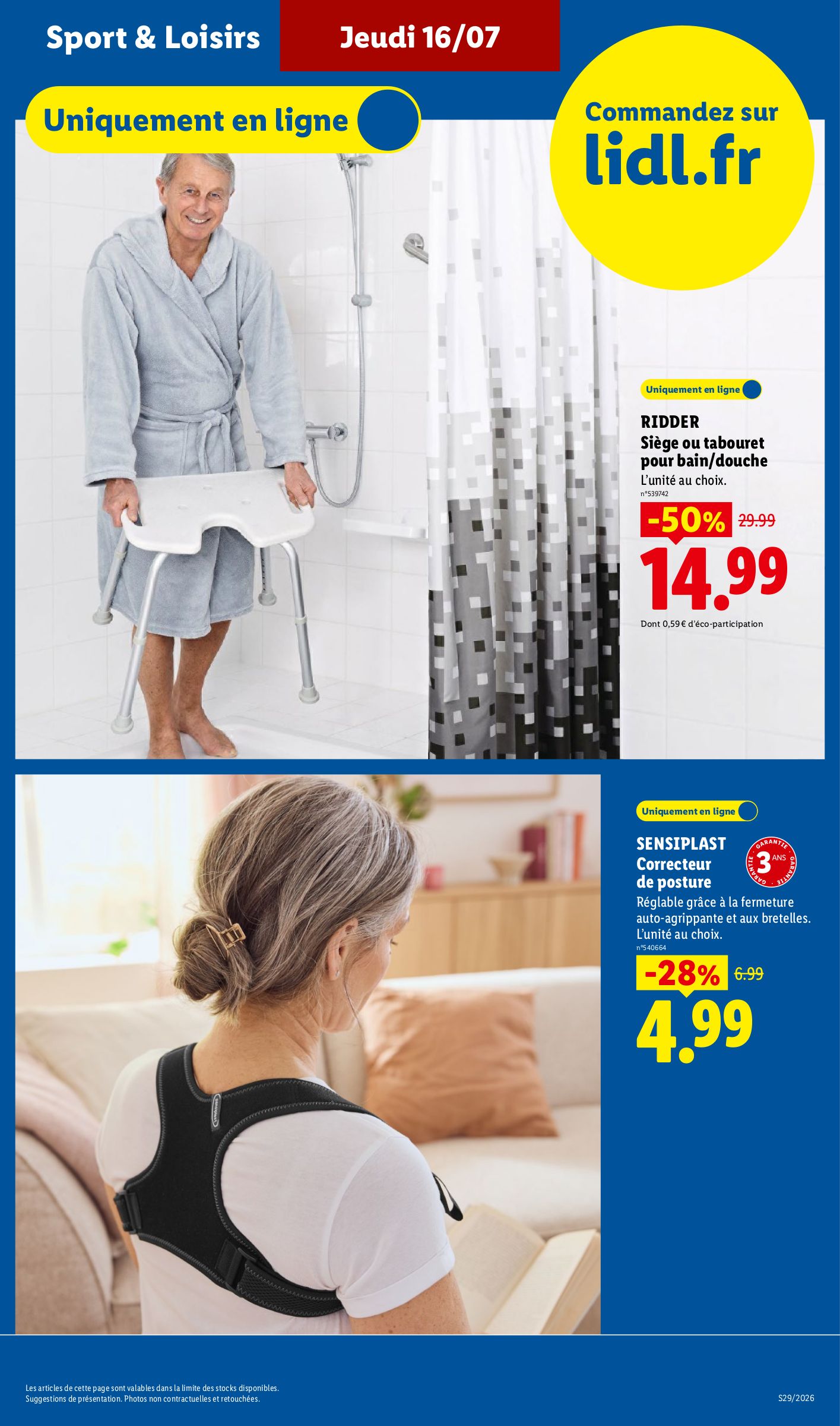 lidl - Current Lidl - Exclus Web leaflet valid from du lundi 13/07/2026 to de jeudi 16/07/2026 - page: 17