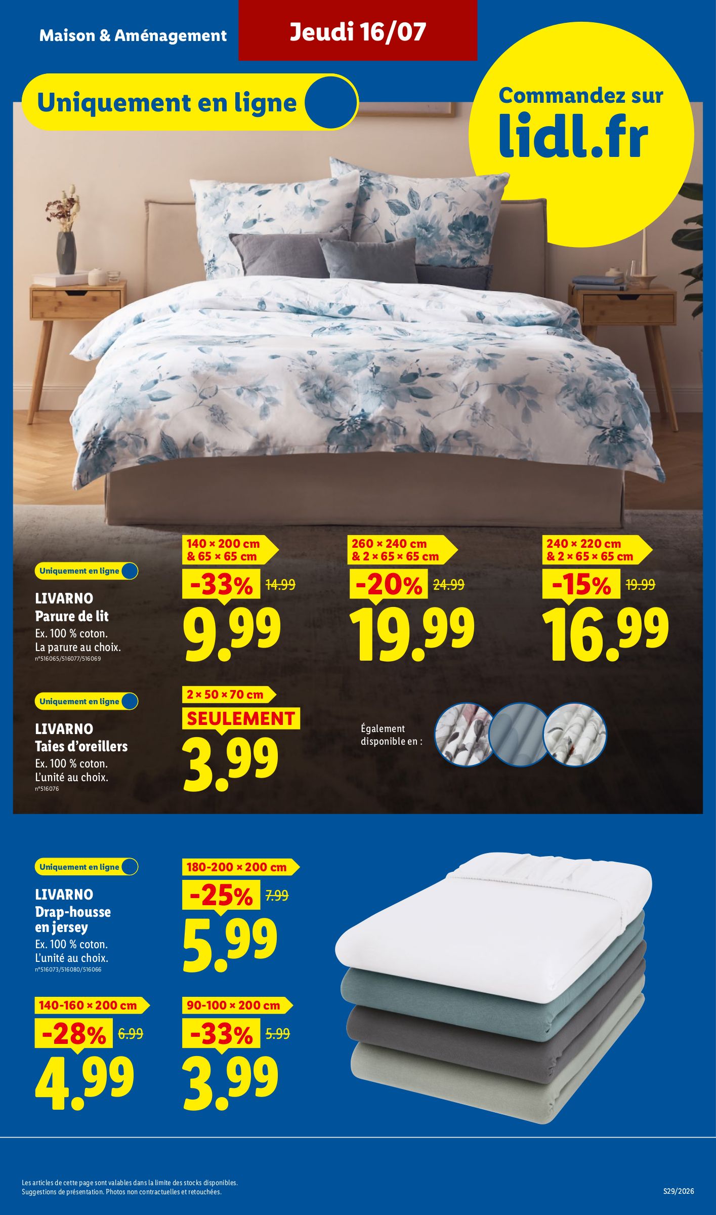 lidl - Current Lidl - Exclus Web leaflet valid from du lundi 13/07/2026 to de jeudi 16/07/2026 - page: 15