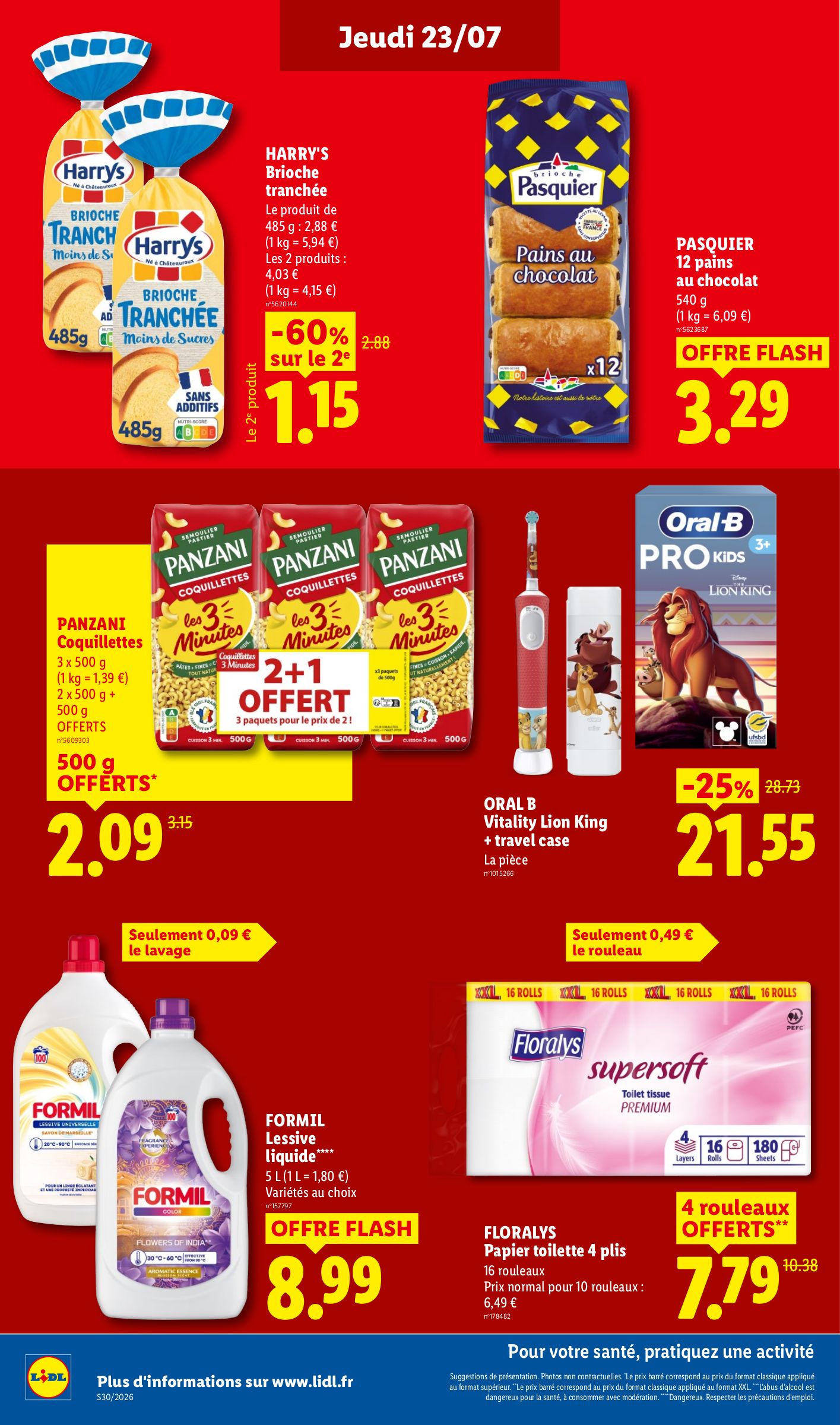 lidl - Flyer Lidl pour la semaine prochaine du de jeudi 23/07/2026 au du mercredi 29/07/2026 - page: 20