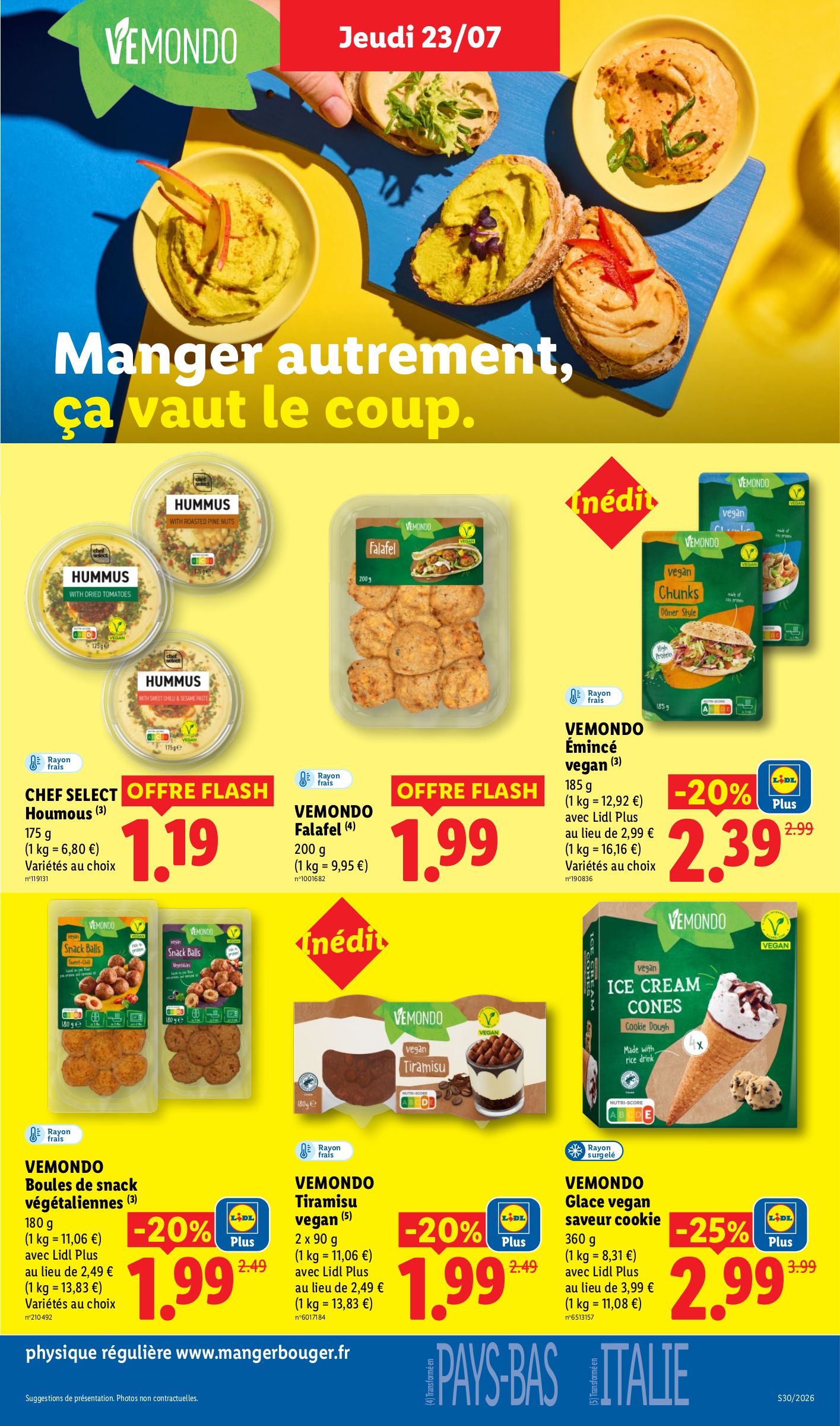 lidl - Flyer Lidl pour la semaine prochaine du de jeudi 23/07/2026 au du mercredi 29/07/2026 - page: 27