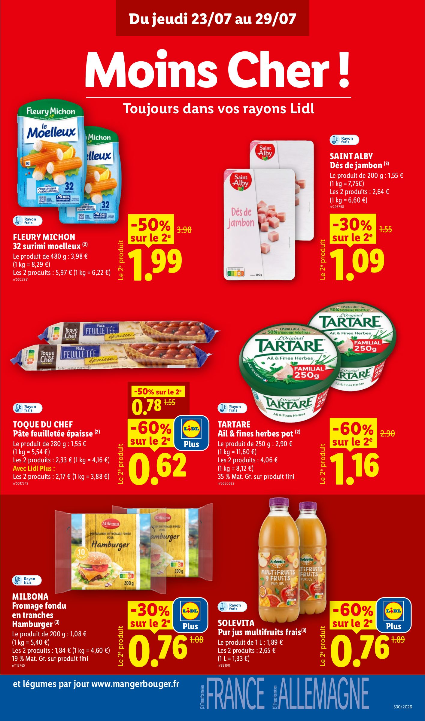 lidl - Flyer Lidl pour la semaine prochaine du de jeudi 23/07/2026 au du mercredi 29/07/2026 - page: 13