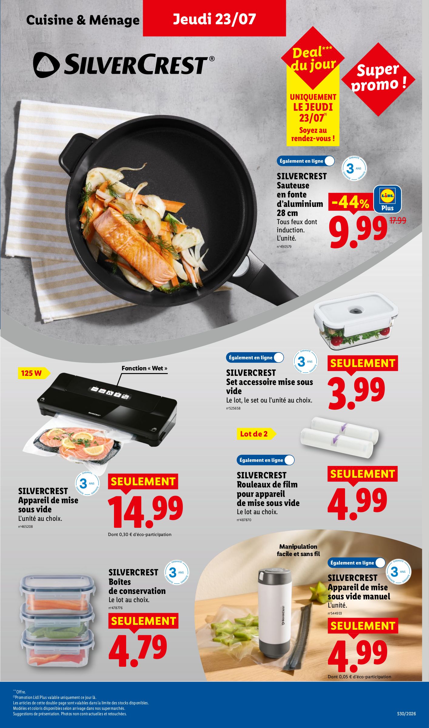 lidl - Flyer Lidl pour la semaine prochaine du de jeudi 23/07/2026 au du mercredi 29/07/2026 - page: 41