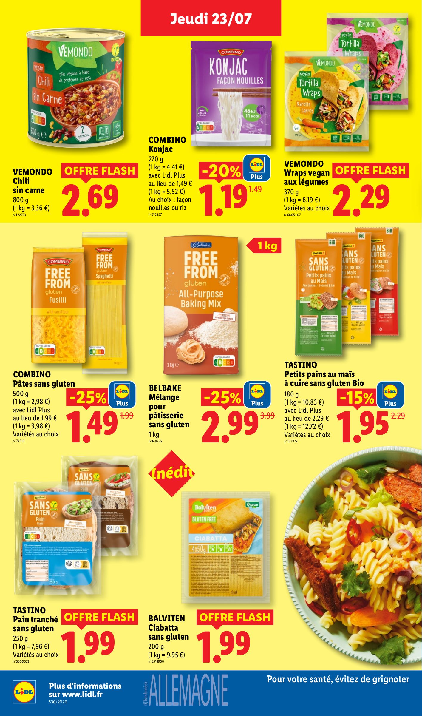 lidl - Flyer Lidl pour la semaine prochaine du de jeudi 23/07/2026 au du mercredi 29/07/2026 - page: 28