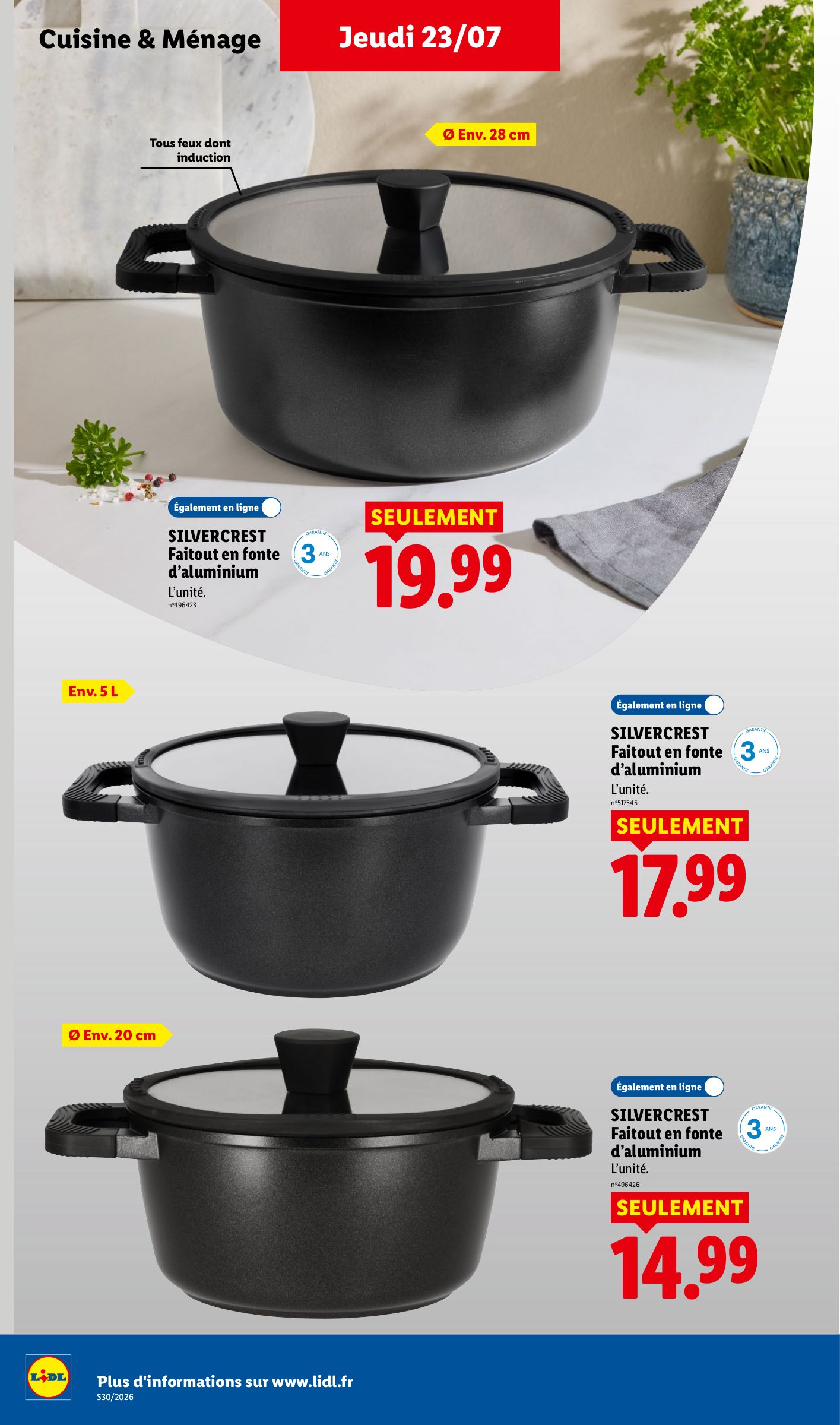 lidl - Flyer Lidl pour la semaine prochaine du de jeudi 23/07/2026 au du mercredi 29/07/2026 - page: 44