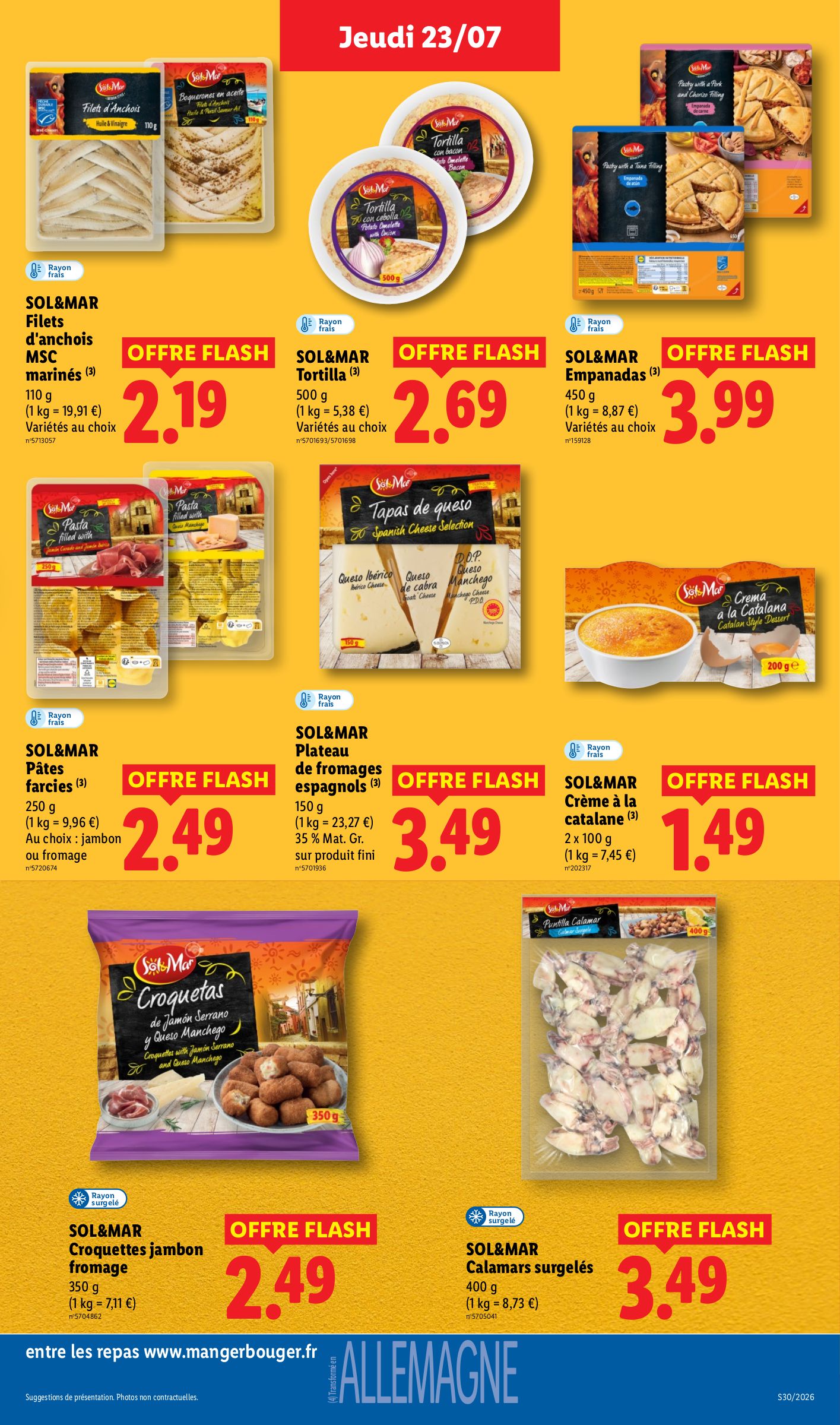 lidl - Flyer Lidl pour la semaine prochaine du de jeudi 23/07/2026 au du mercredi 29/07/2026 - page: 23