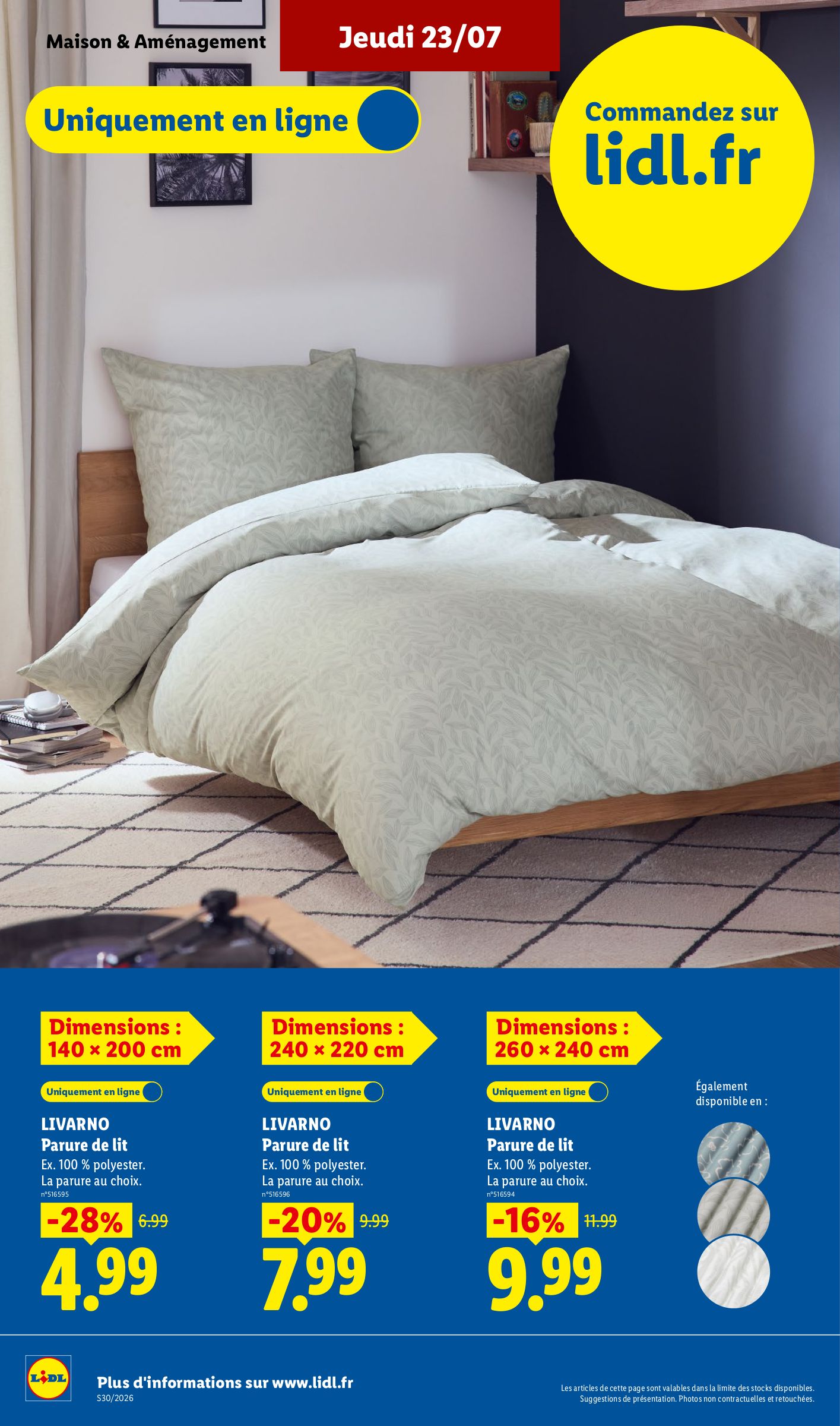 lidl - Flyer Lidl pour la semaine prochaine du de jeudi 23/07/2026 au du mercredi 29/07/2026 - page: 38