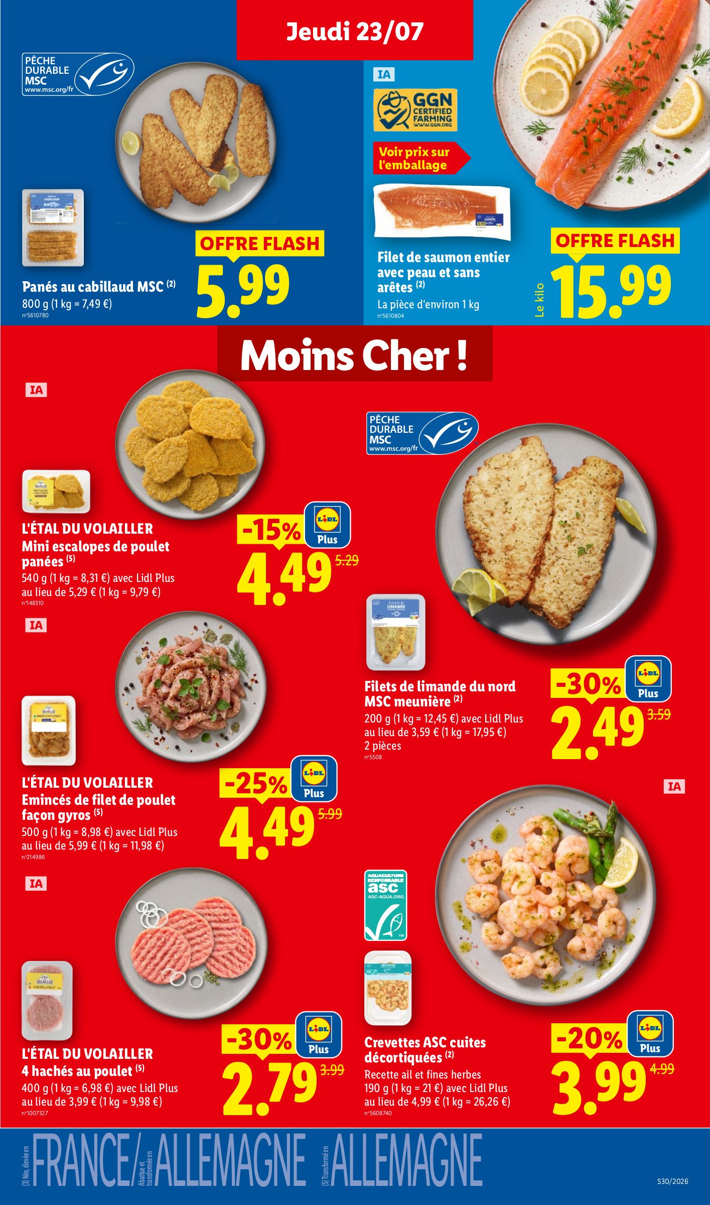 lidl - Flyer Lidl pour la semaine prochaine du de jeudi 23/07/2026 au du mercredi 29/07/2026 - page: 9