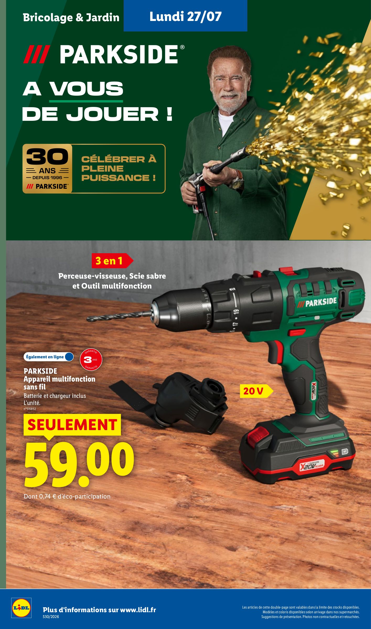 lidl - Flyer Lidl pour la semaine prochaine du de jeudi 23/07/2026 au du mercredi 29/07/2026 - page: 62