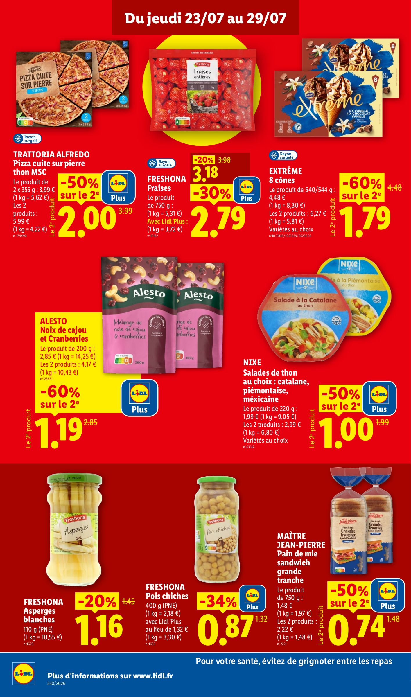 lidl - Flyer Lidl pour la semaine prochaine du de jeudi 23/07/2026 au du mercredi 29/07/2026 - page: 14