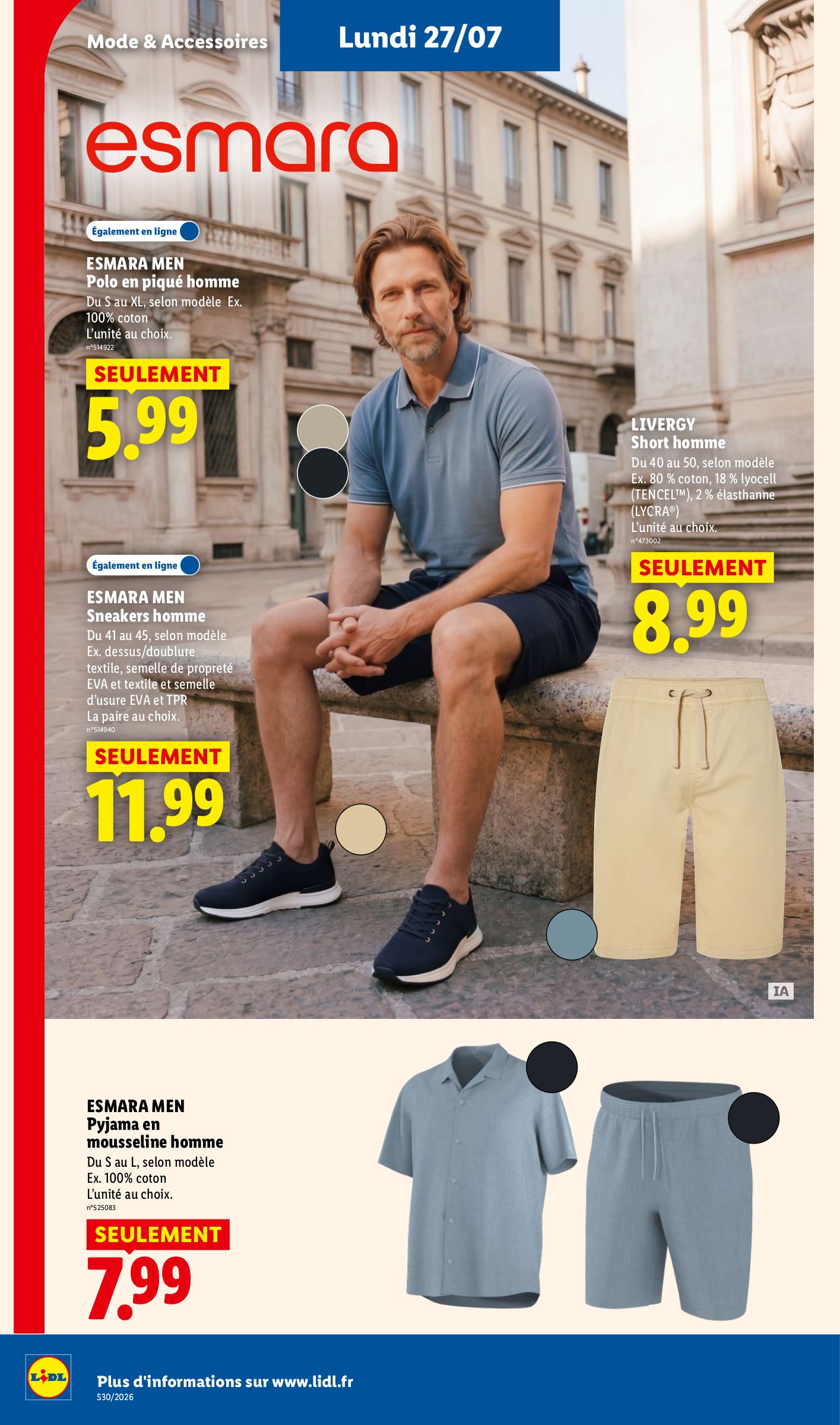 lidl - Flyer Lidl pour la semaine prochaine du de jeudi 23/07/2026 au du mercredi 29/07/2026 - page: 58