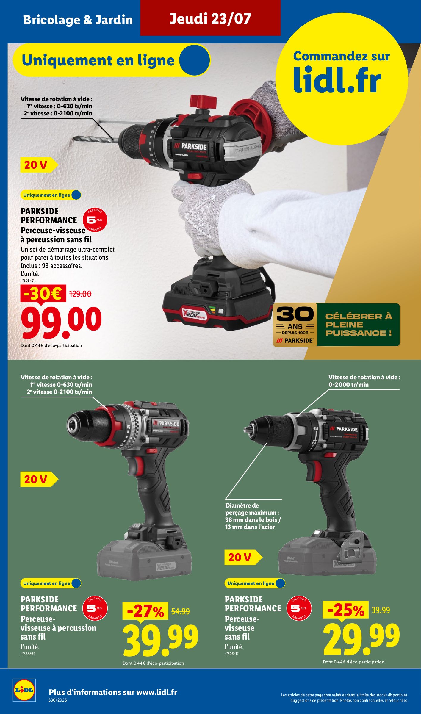 lidl - Flyer Lidl pour la semaine prochaine du de jeudi 23/07/2026 au du mercredi 29/07/2026 - page: 6