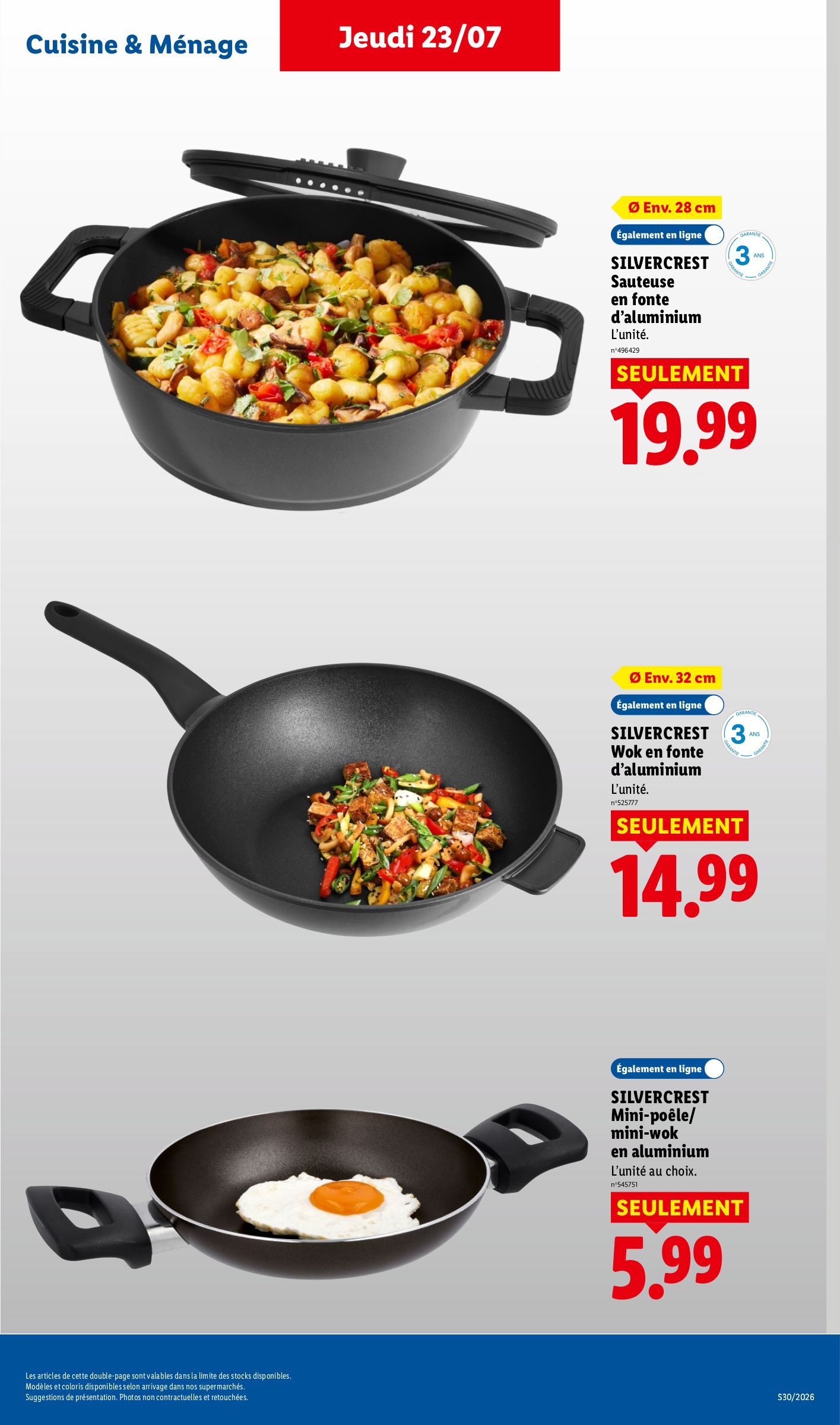 lidl - Flyer Lidl pour la semaine prochaine du de jeudi 23/07/2026 au du mercredi 29/07/2026 - page: 45
