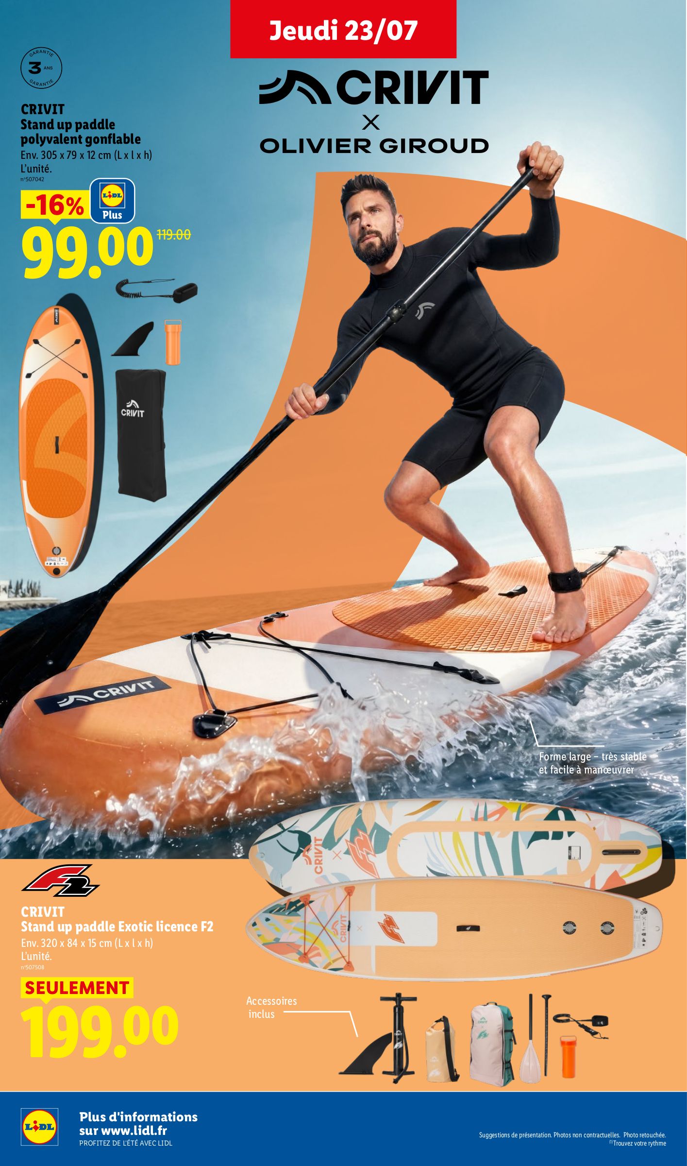 lidl - Flyer Lidl - Profitez de l'été avec Lidl pour la semaine prochaine du de jeudi 23/07/2026 au du mercredi 29/07/2026 - page: 2