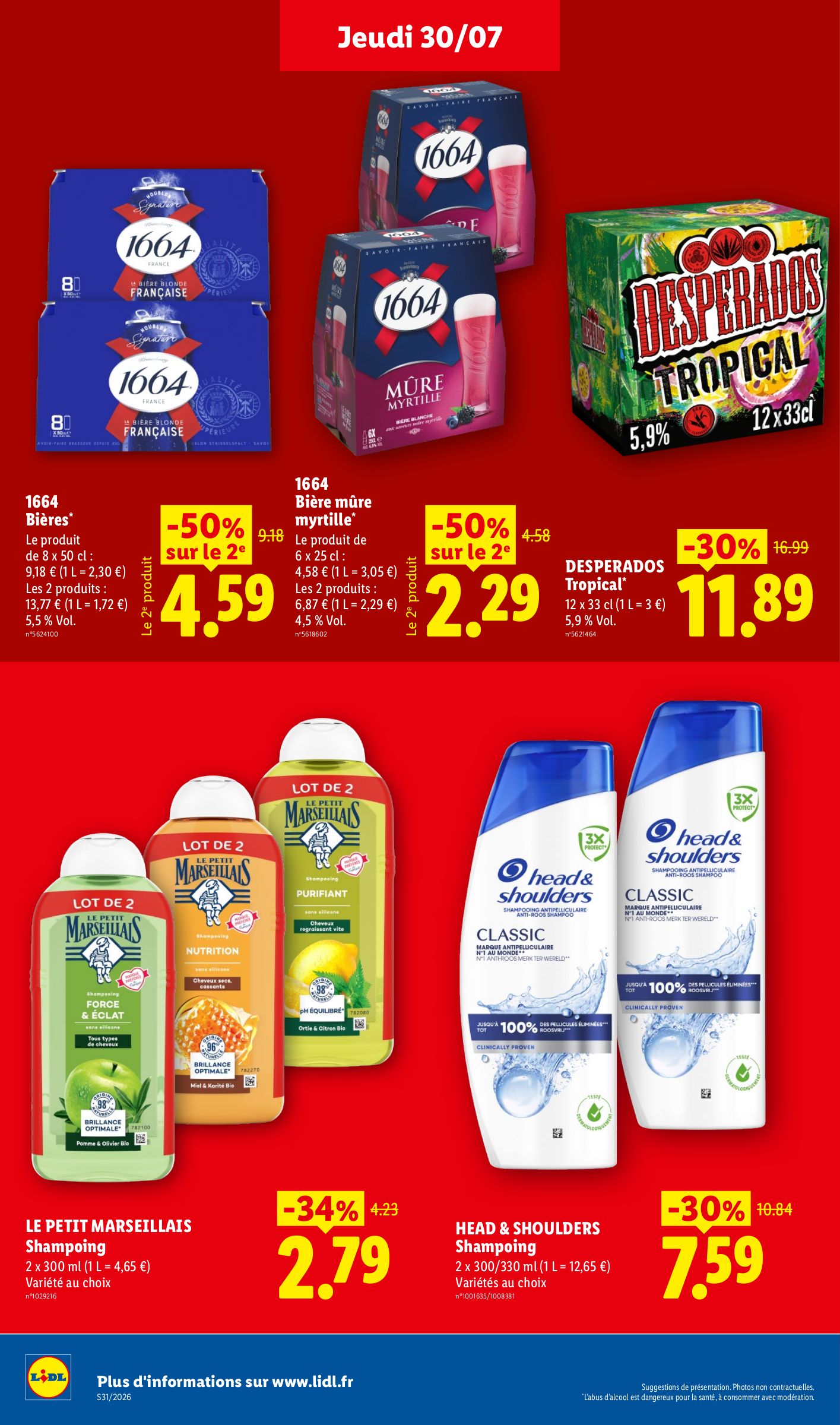 lidl - Flyer Lidl pour la semaine prochaine du de jeudi 30/07/2026 au du mercredi 05/08/2026 - page: 24