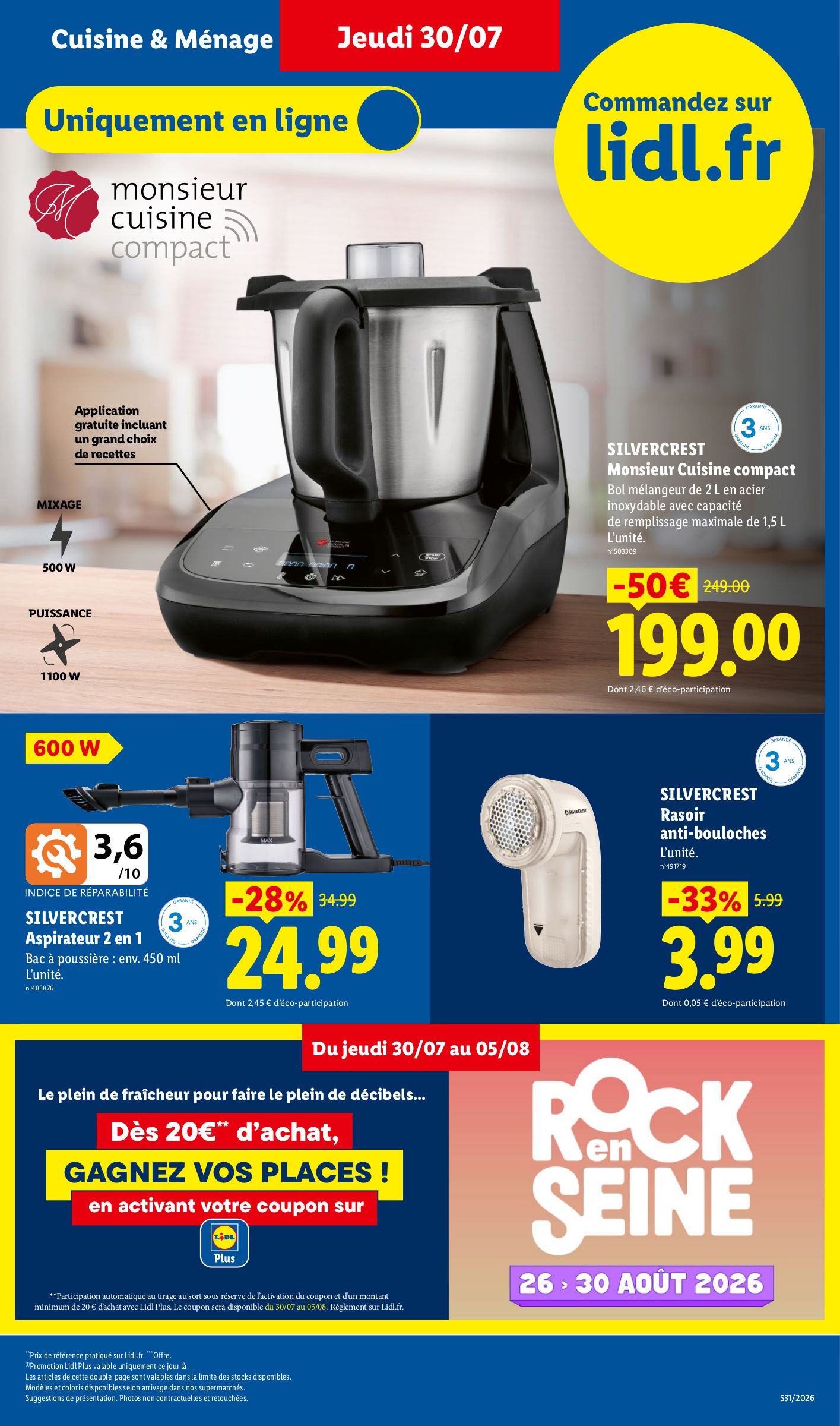 lidl - Flyer Lidl pour la semaine prochaine du de jeudi 30/07/2026 au du mercredi 05/08/2026 - page: 37