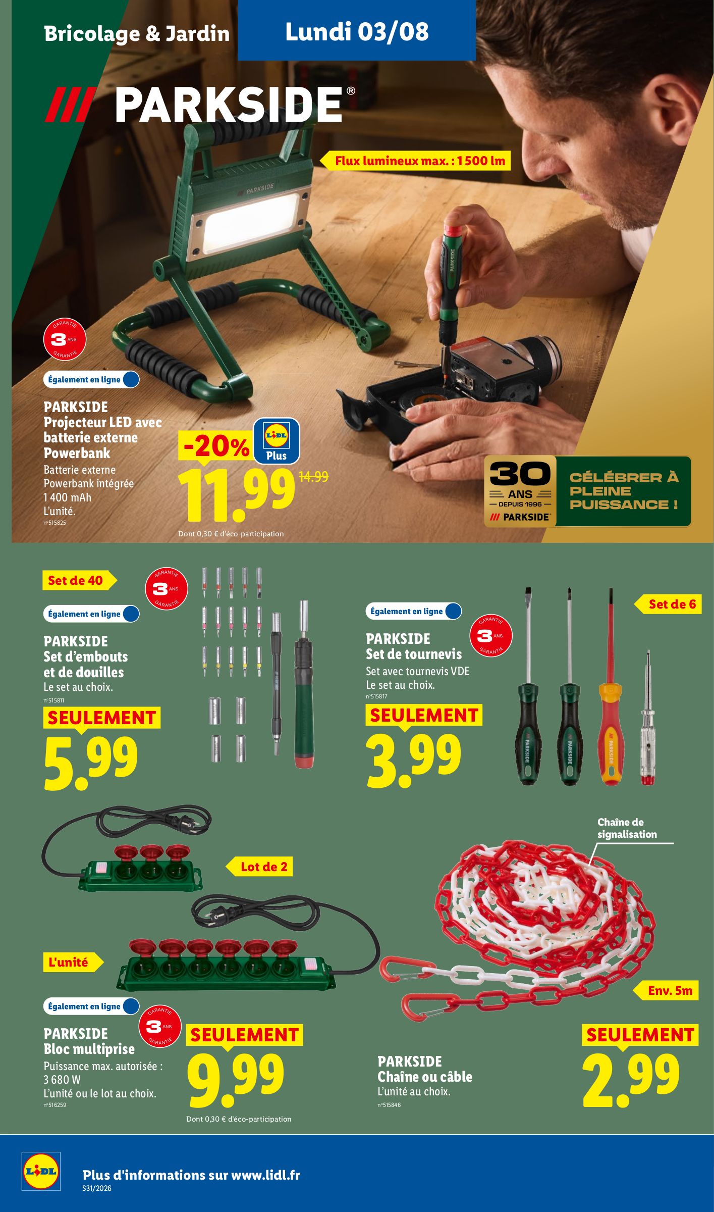 lidl - Flyer Lidl pour la semaine prochaine du de jeudi 30/07/2026 au du mercredi 05/08/2026 - page: 48