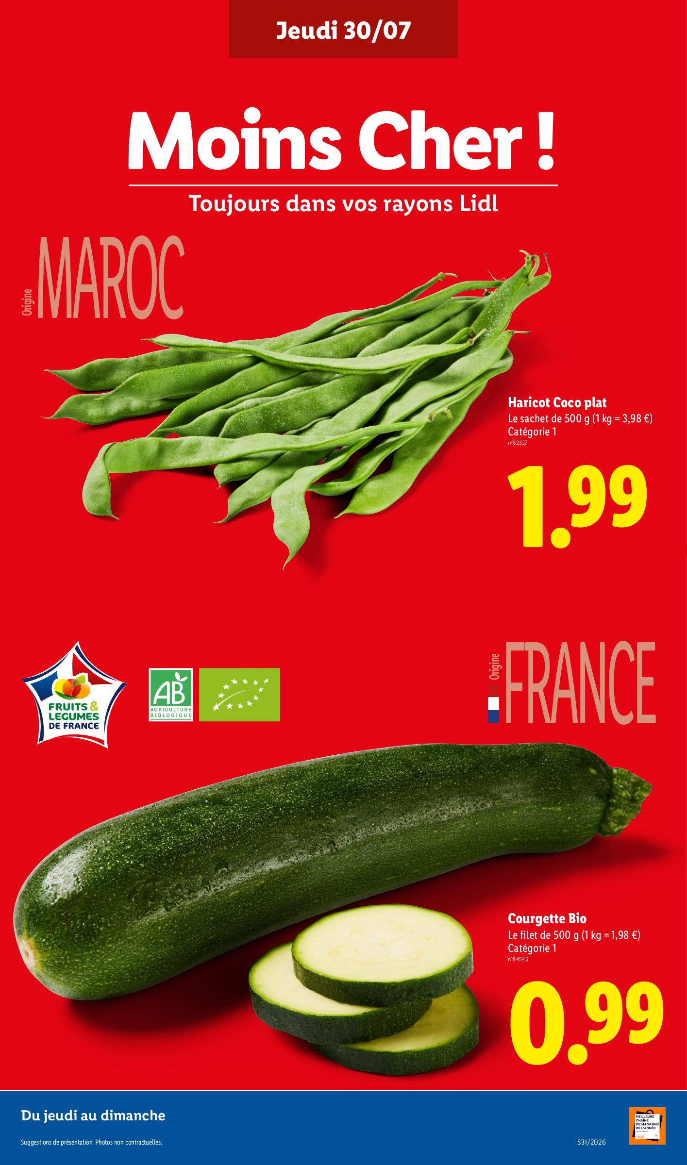 lidl - Flyer Lidl pour la semaine prochaine du de jeudi 30/07/2026 au du mercredi 05/08/2026 - page: 5