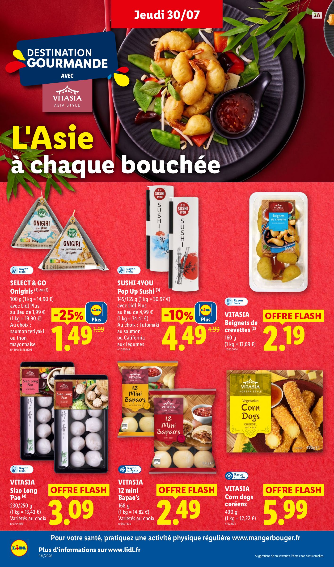 lidl - Flyer Lidl pour la semaine prochaine du de jeudi 30/07/2026 au du mercredi 05/08/2026 - page: 16
