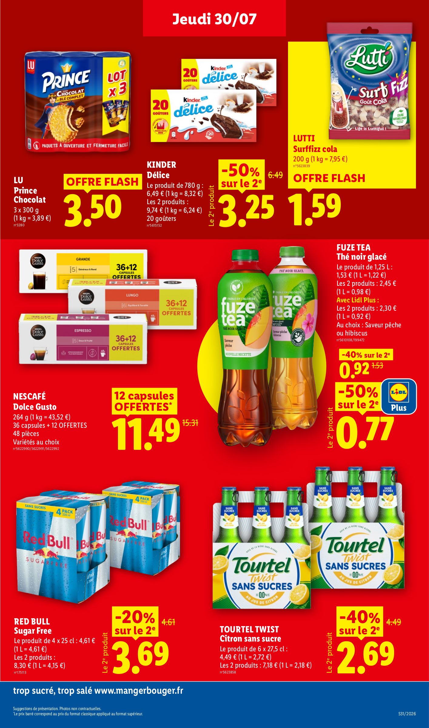 lidl - Flyer Lidl pour la semaine prochaine du de jeudi 30/07/2026 au du mercredi 05/08/2026 - page: 23