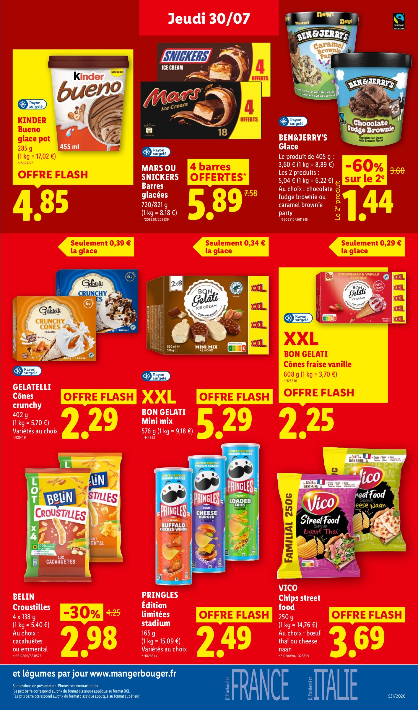 lidl - Flyer Lidl pour la semaine prochaine du de jeudi 30/07/2026 au du mercredi 05/08/2026 - page: 21
