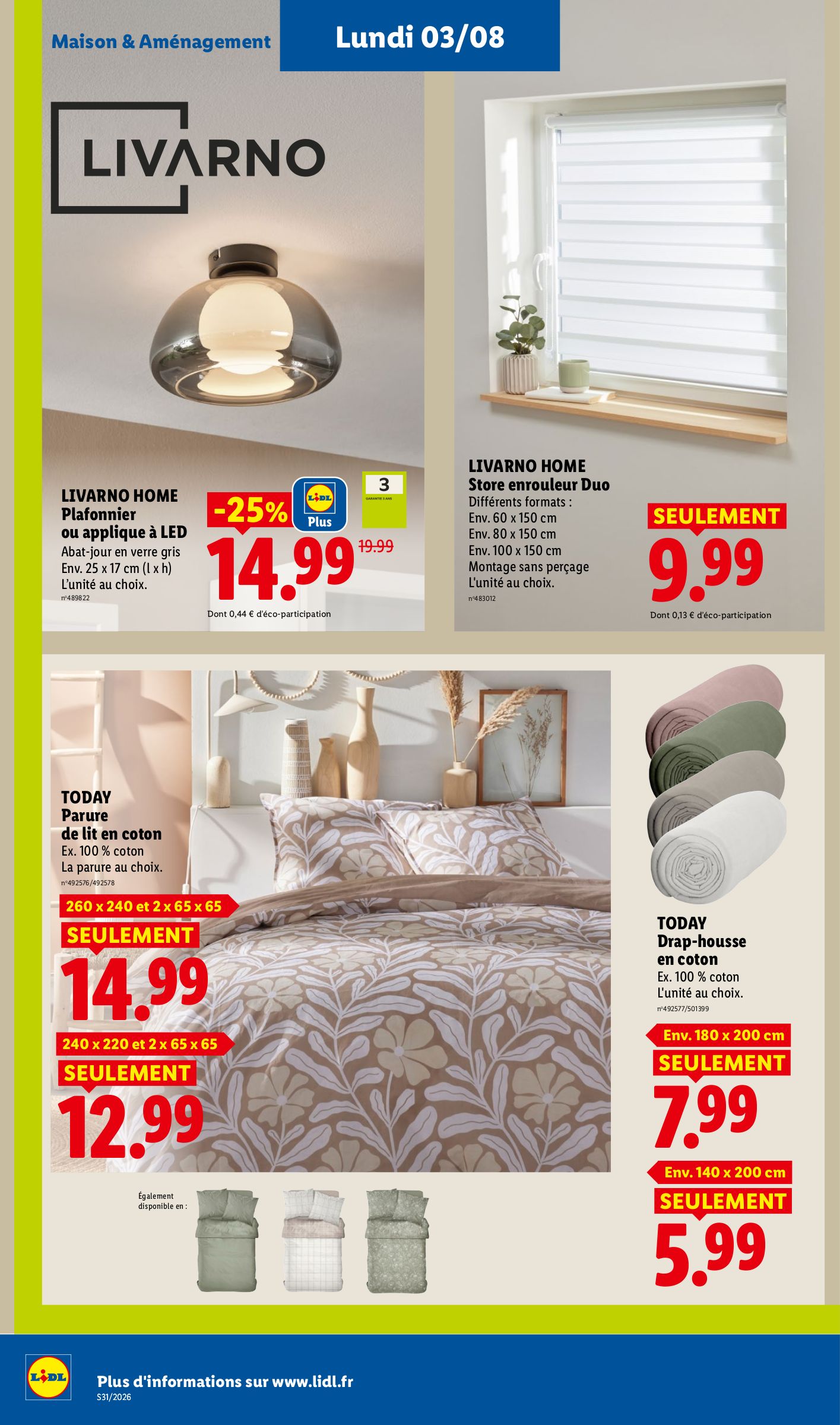lidl - Flyer Lidl pour la semaine prochaine du de jeudi 30/07/2026 au du mercredi 05/08/2026 - page: 50
