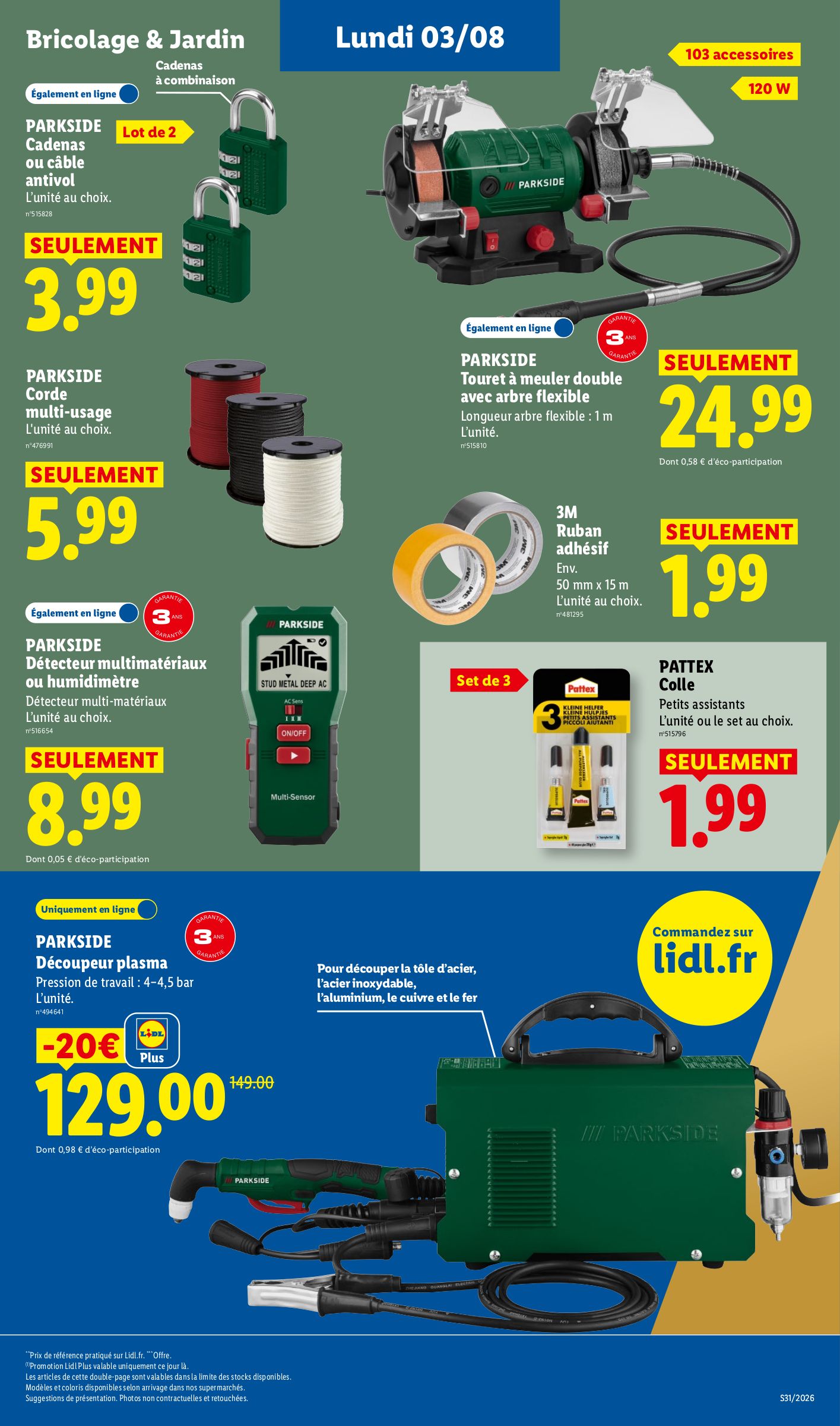 lidl - Flyer Lidl pour la semaine prochaine du de jeudi 30/07/2026 au du mercredi 05/08/2026 - page: 45