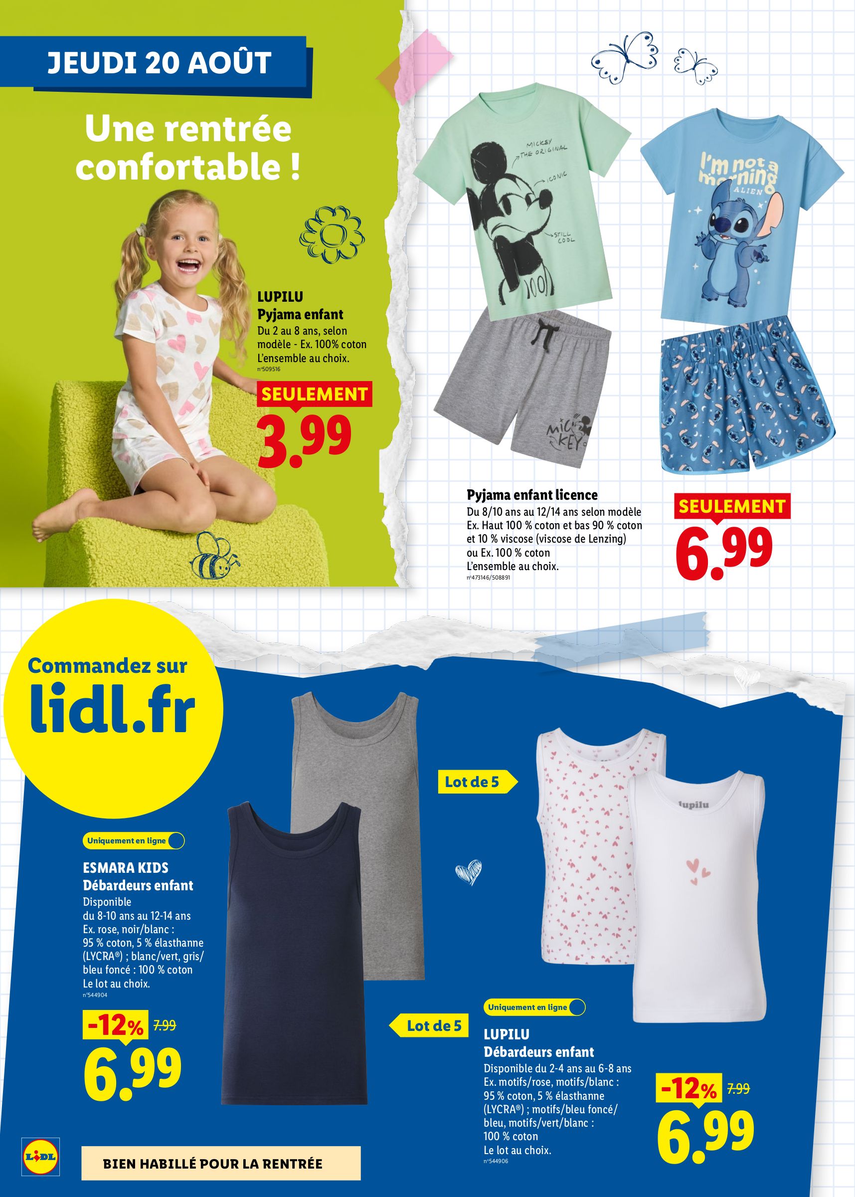lidl - Flyer Lidl - Préparez la rentrée pour la semaine prochaine du de jeudi 13/08/2026 au du mercredi 26/08/2026 - page: 24