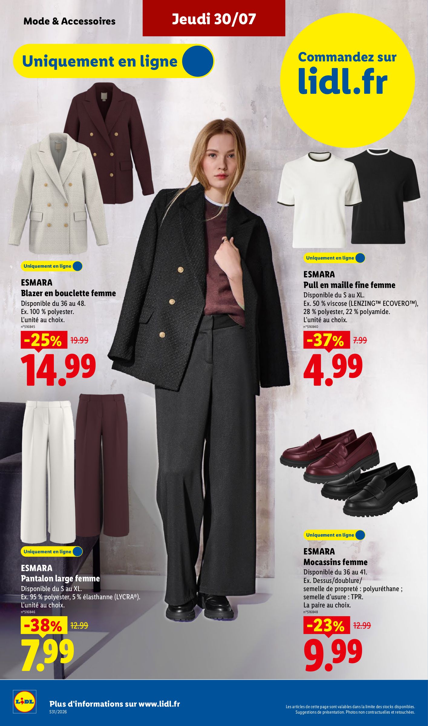 lidl - Current Lidl - Exclu Web leaflet valid from du lundi 27/07/2026 to de jeudi 30/07/2026 - page: 12