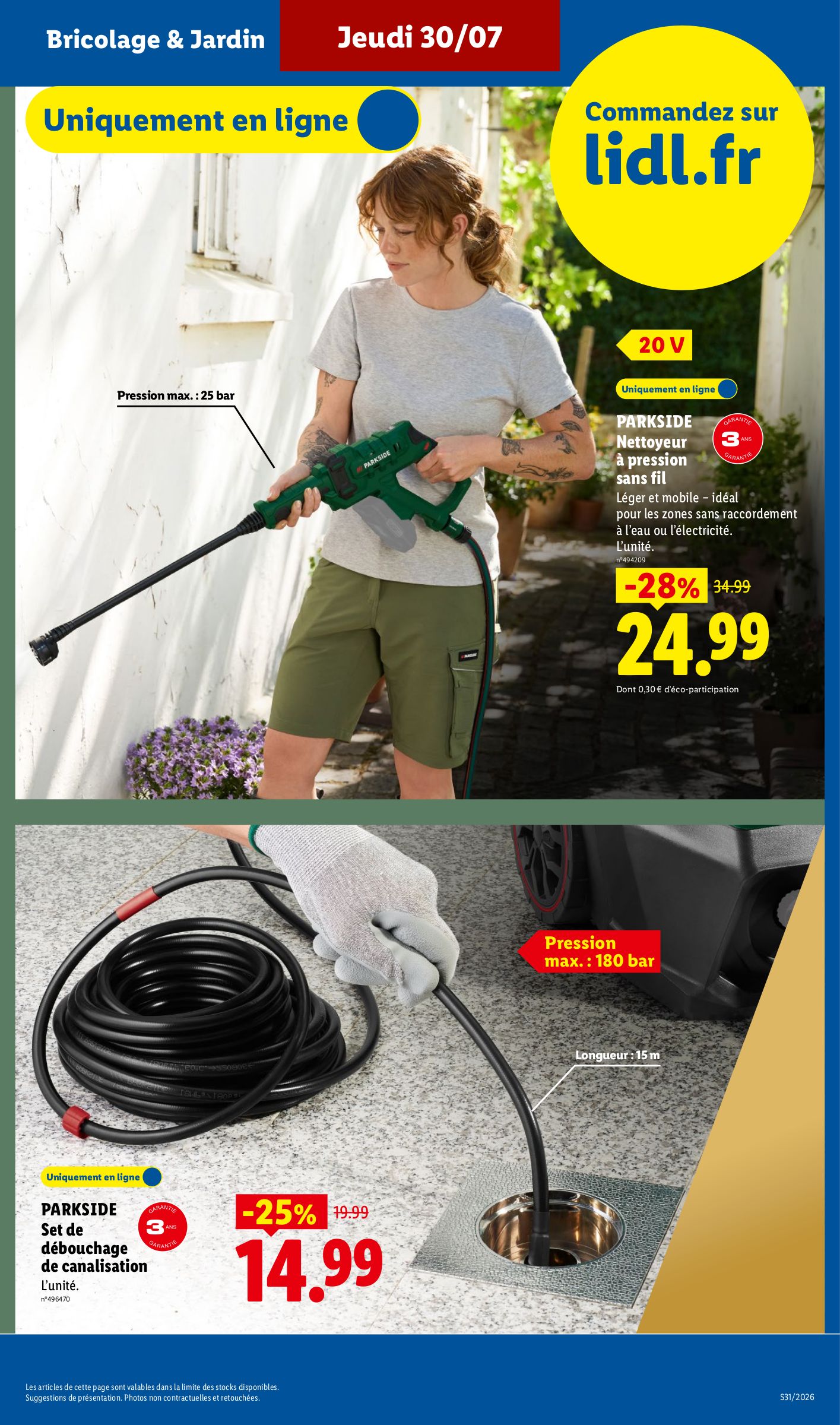 lidl - Current Lidl - Exclu Web leaflet valid from du lundi 27/07/2026 to de jeudi 30/07/2026 - page: 11