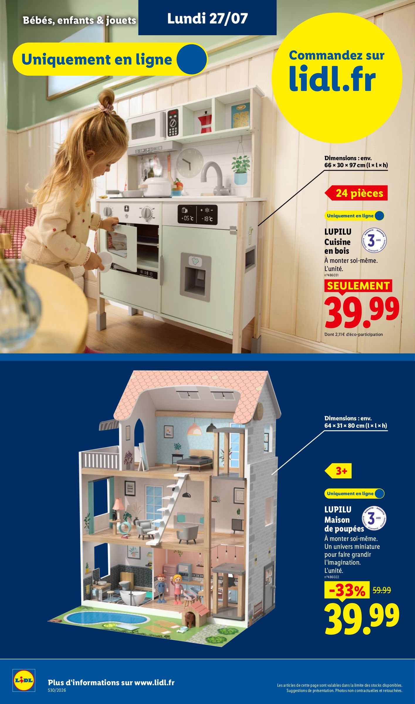 lidl - Current Lidl - Exclu Web leaflet valid from du lundi 27/07/2026 to de jeudi 30/07/2026 - page: 4