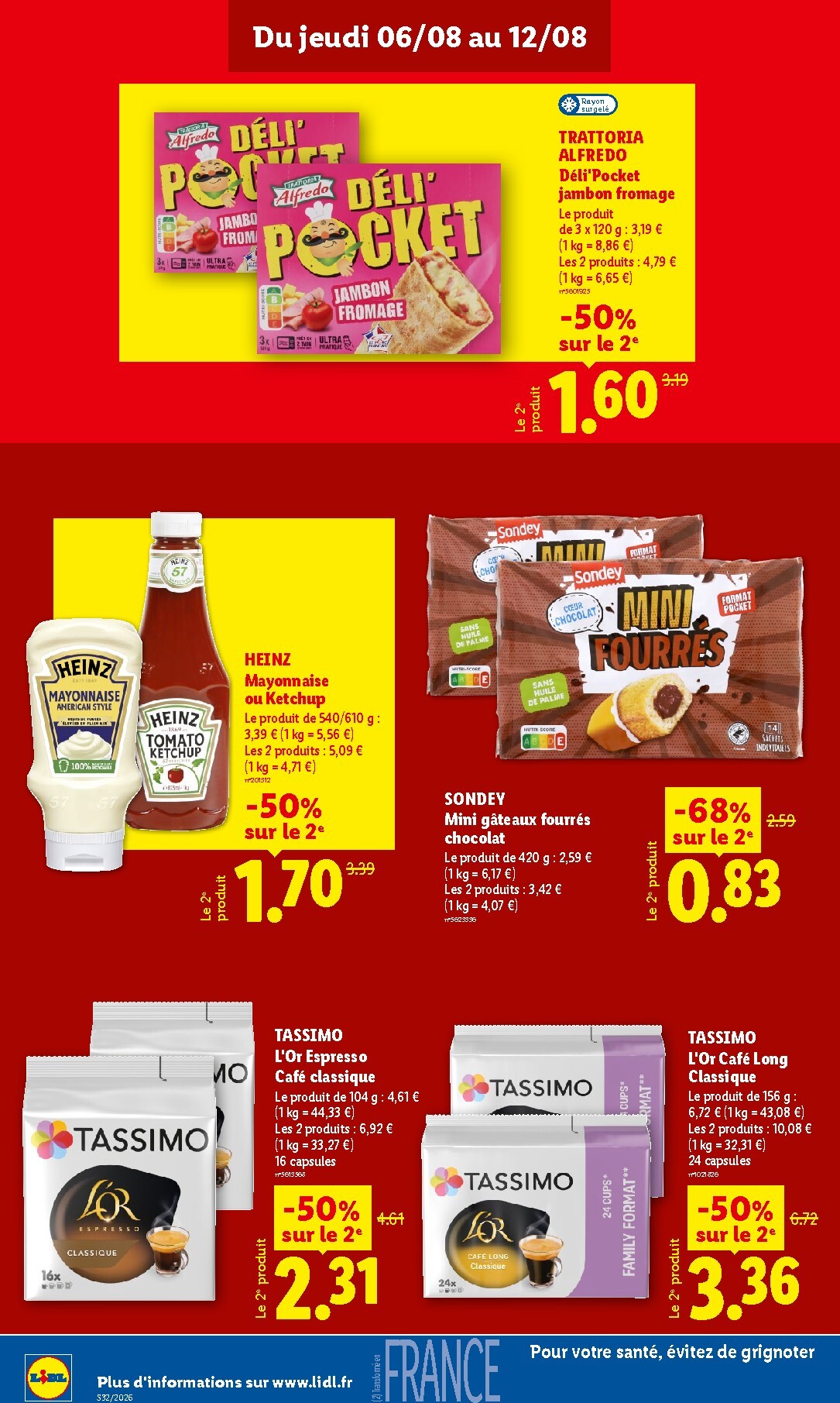 lidl - Flyer Lidl pour la semaine prochaine du de jeudi 06/08/2026 au du mercredi 12/08/2026 - page: 14