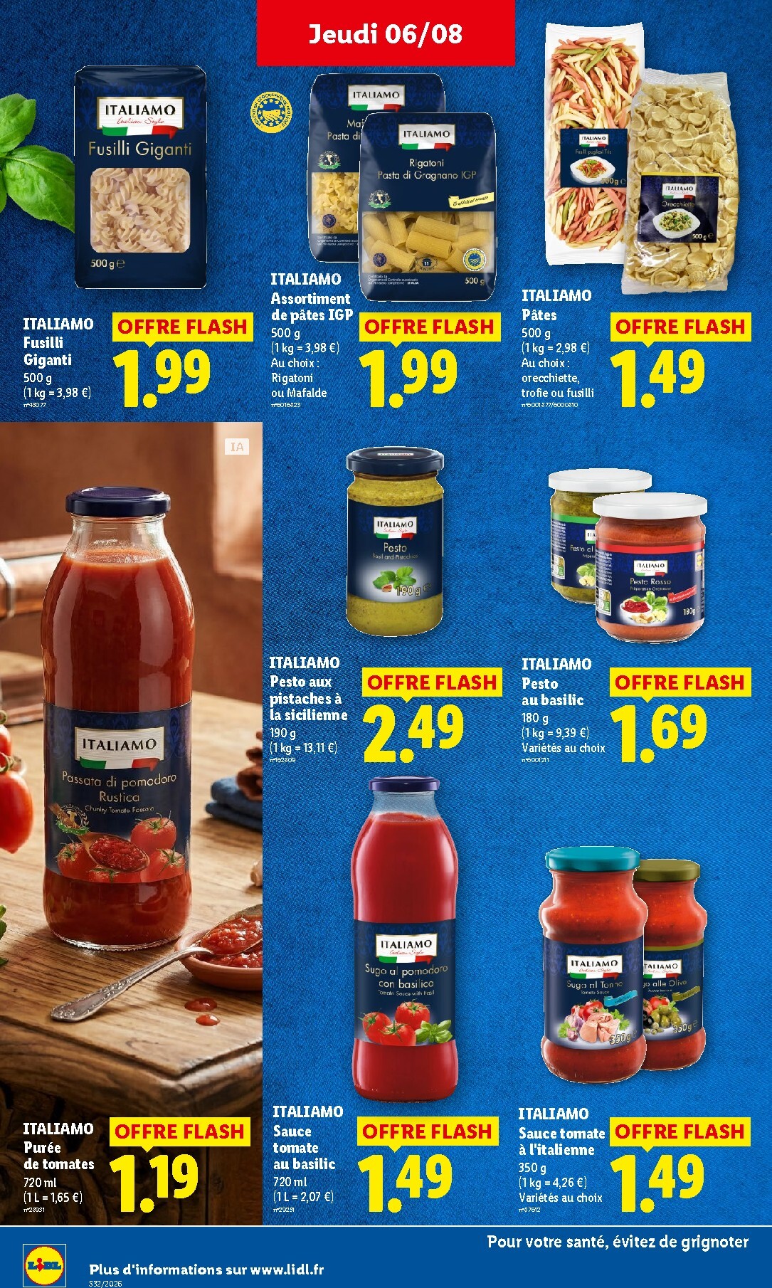 lidl - Flyer Lidl pour la semaine prochaine du de jeudi 06/08/2026 au du mercredi 12/08/2026 - page: 26