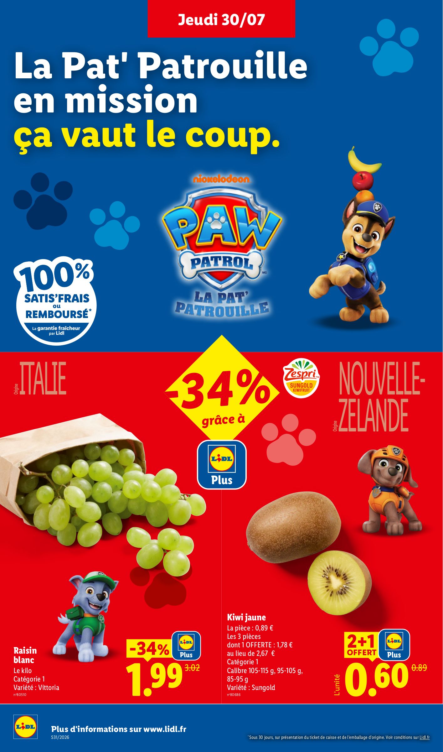 lidl - Current Lidl leaflet valid from de jeudi 30/07/2026 to du mercredi 05/08/2026 - page: 2