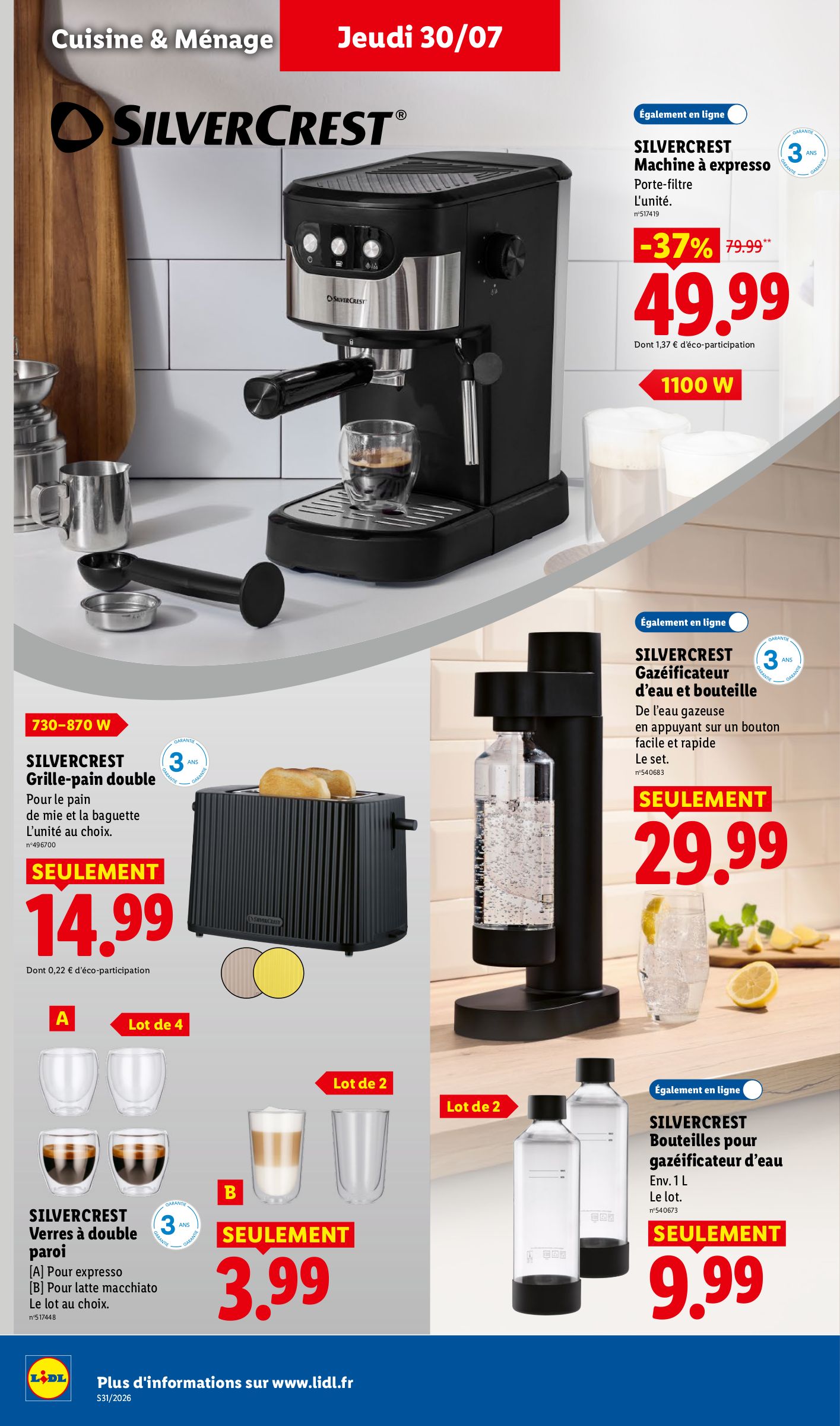 lidl - Current Lidl leaflet valid from de jeudi 30/07/2026 to du mercredi 05/08/2026 - page: 34