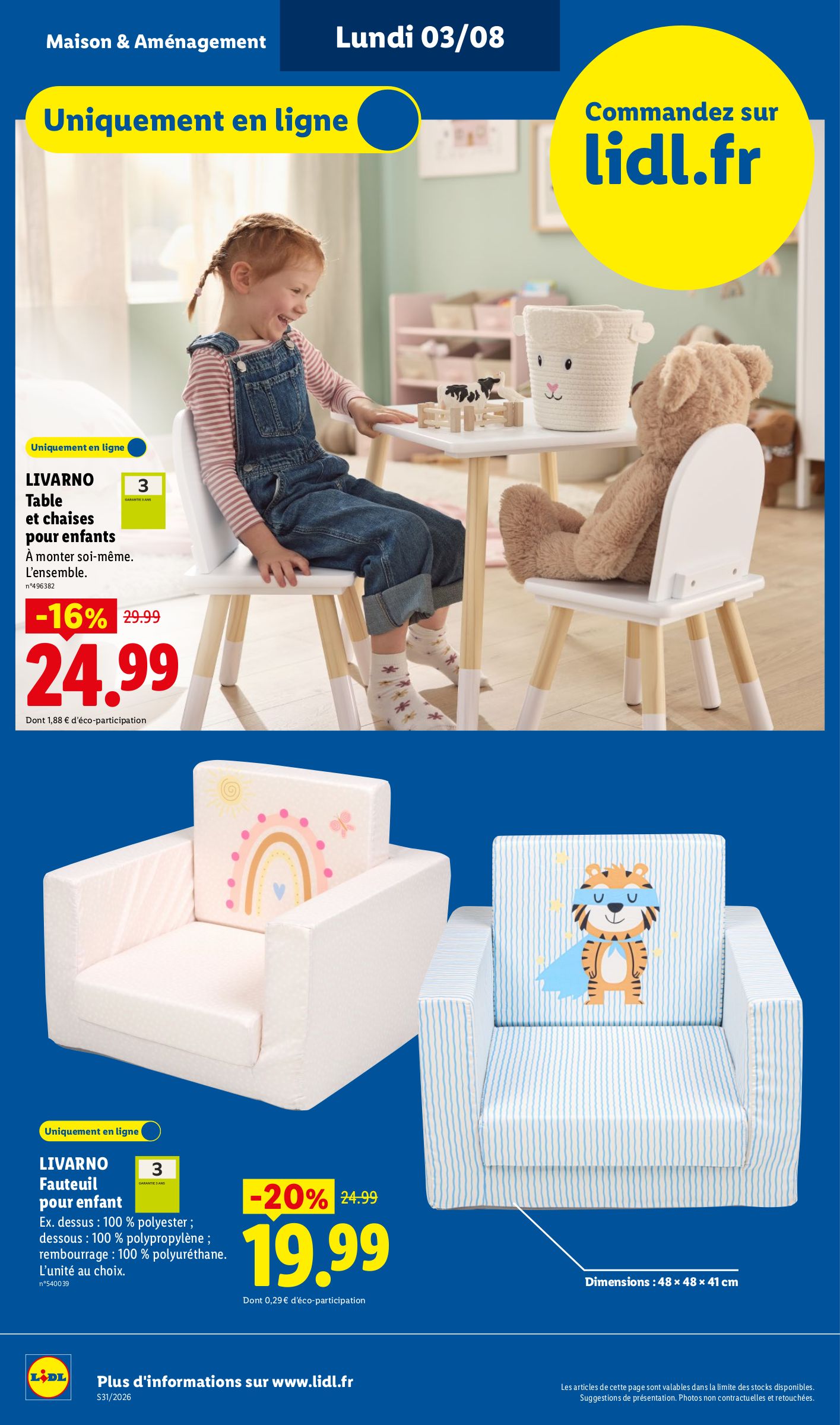 lidl - Current Lidl leaflet valid from de jeudi 30/07/2026 to du mercredi 05/08/2026 - page: 56