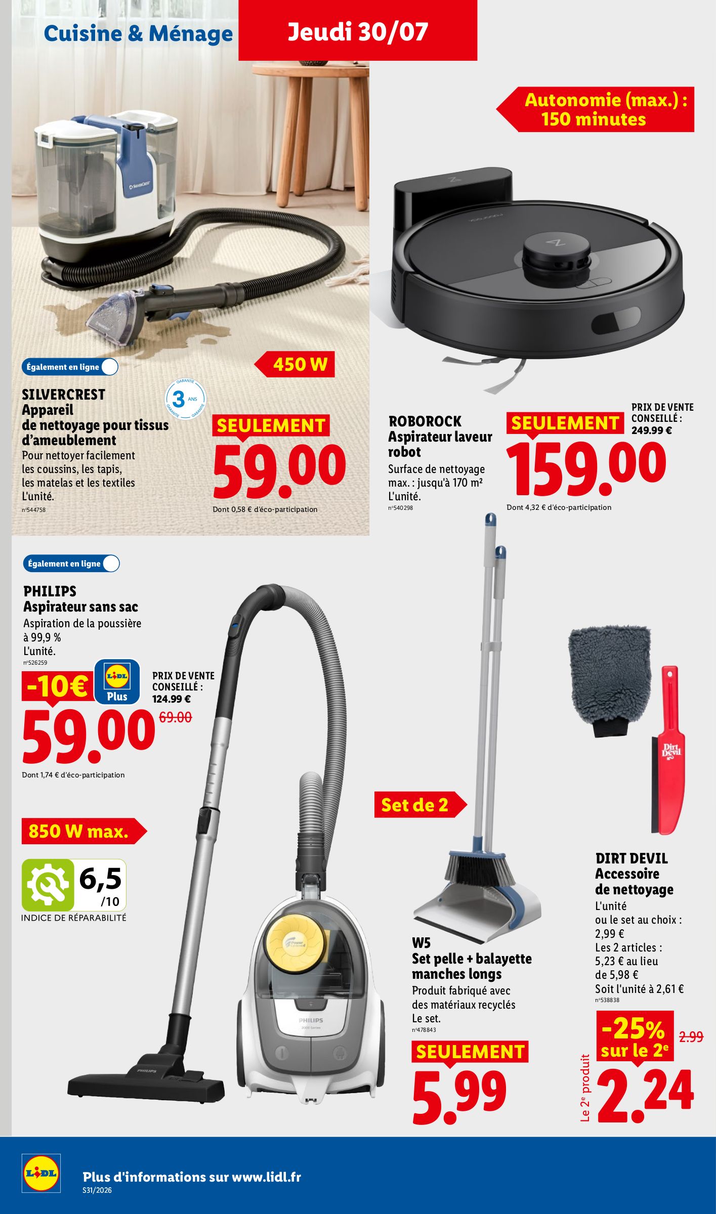 lidl - Current Lidl leaflet valid from de jeudi 30/07/2026 to du mercredi 05/08/2026 - page: 36