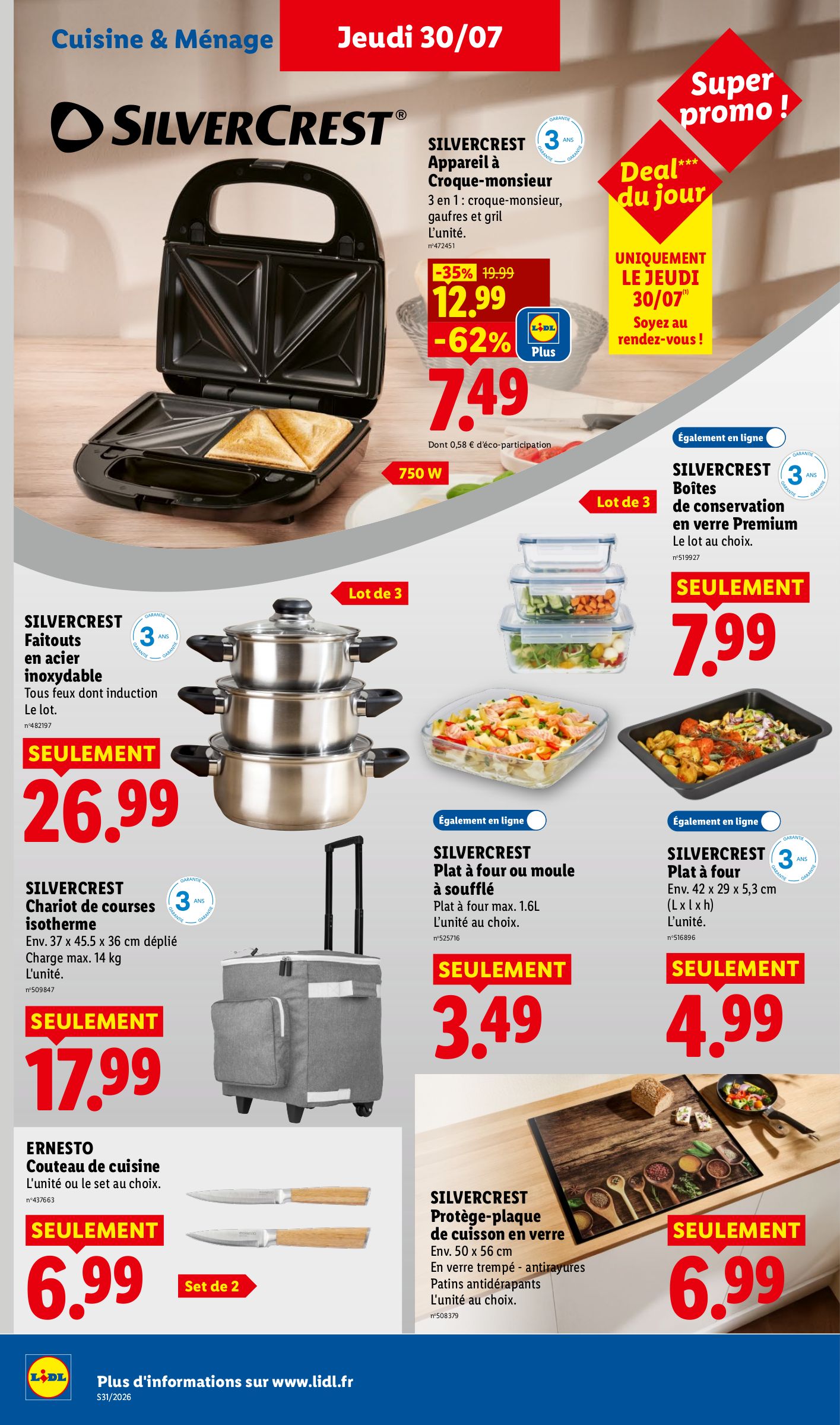 lidl - Current Lidl leaflet valid from de jeudi 30/07/2026 to du mercredi 05/08/2026 - page: 32