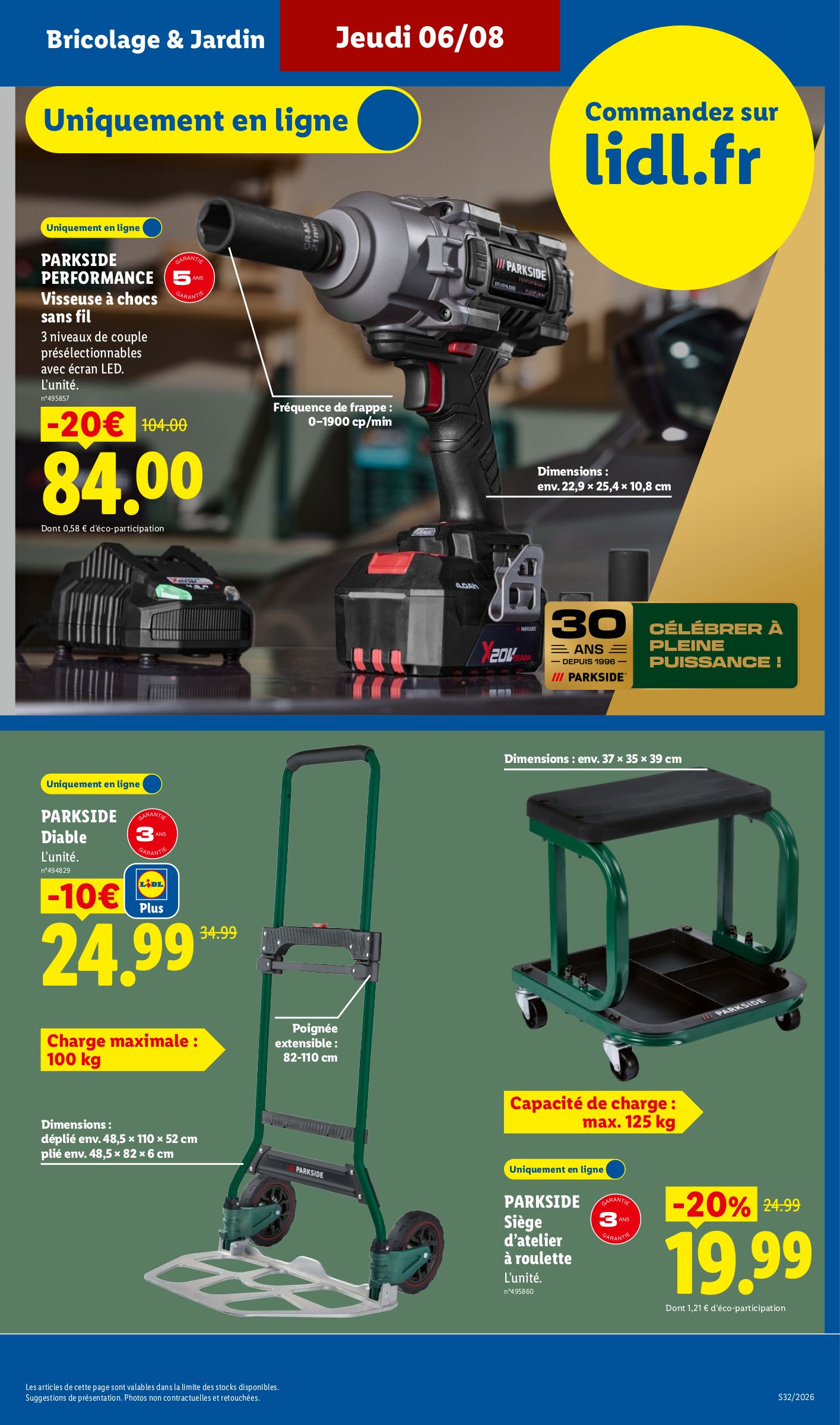 lidl - Current Lidl - Exclus Web leaflet valid from du lundi 03/08/2026 to du dimanche 09/08/2026 - page: 9
