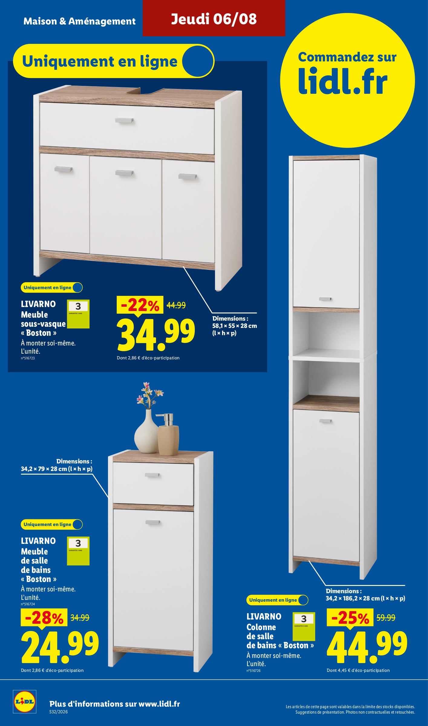 lidl - Current Lidl - Exclus Web leaflet valid from du lundi 03/08/2026 to du dimanche 09/08/2026 - page: 10